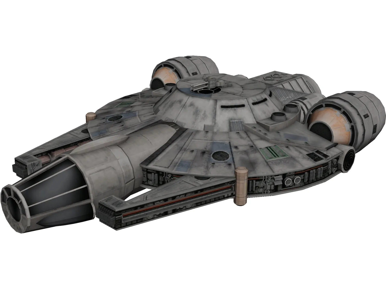 YT-1760 Freighter 3D Model