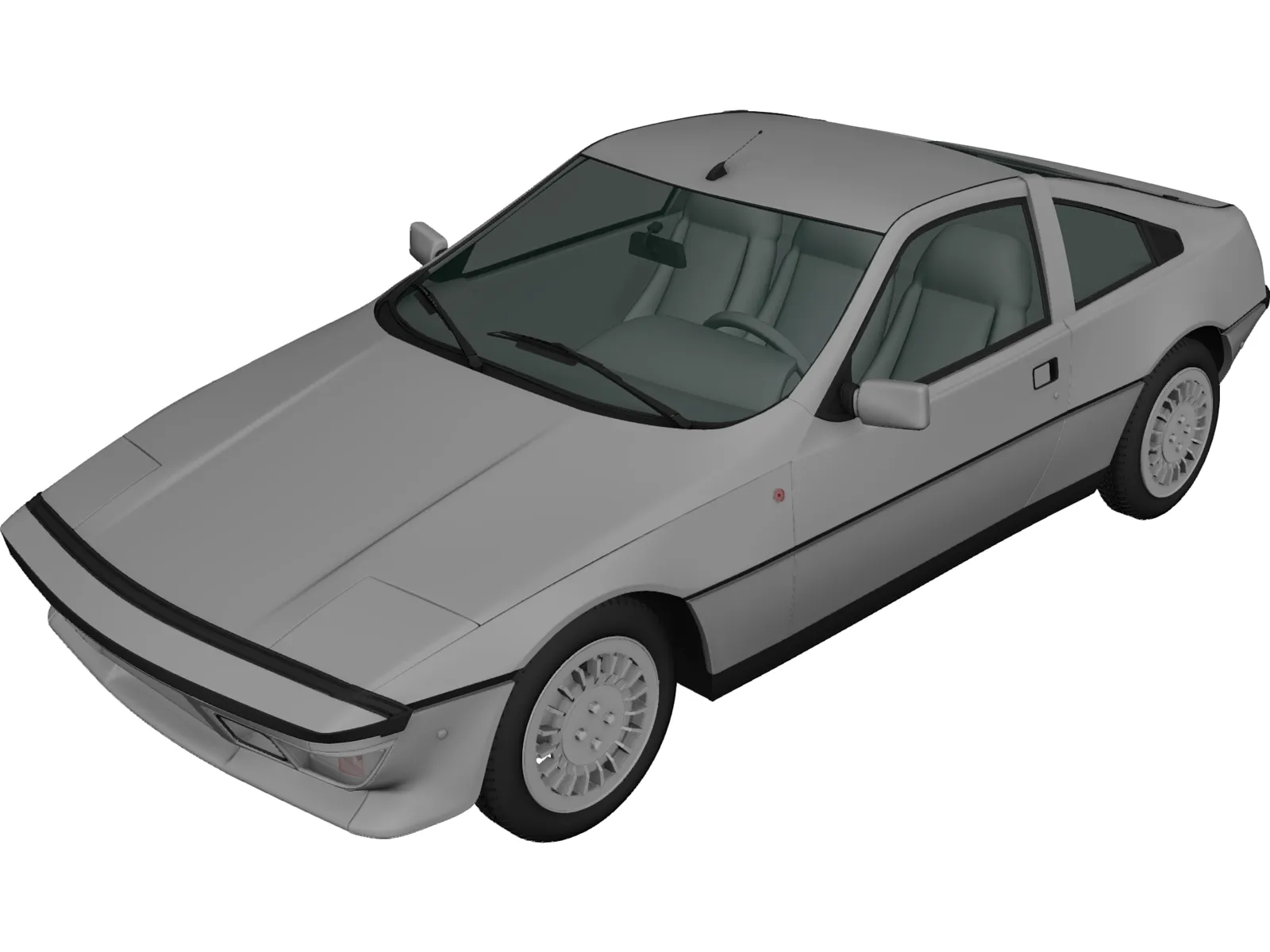 Talbot Matra Murena (1981) 3D Model