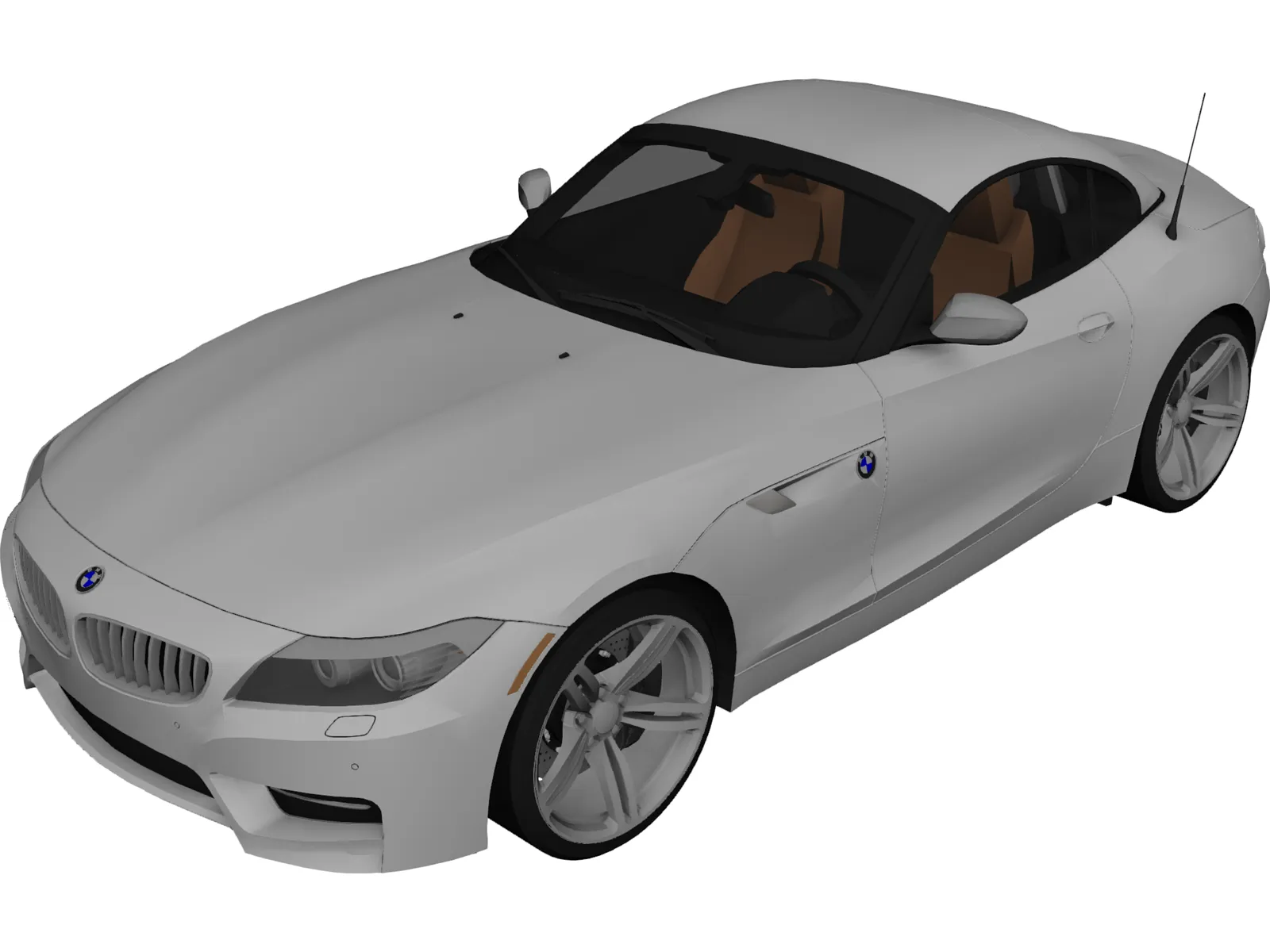 BMW Z4 (2014) 3D Model