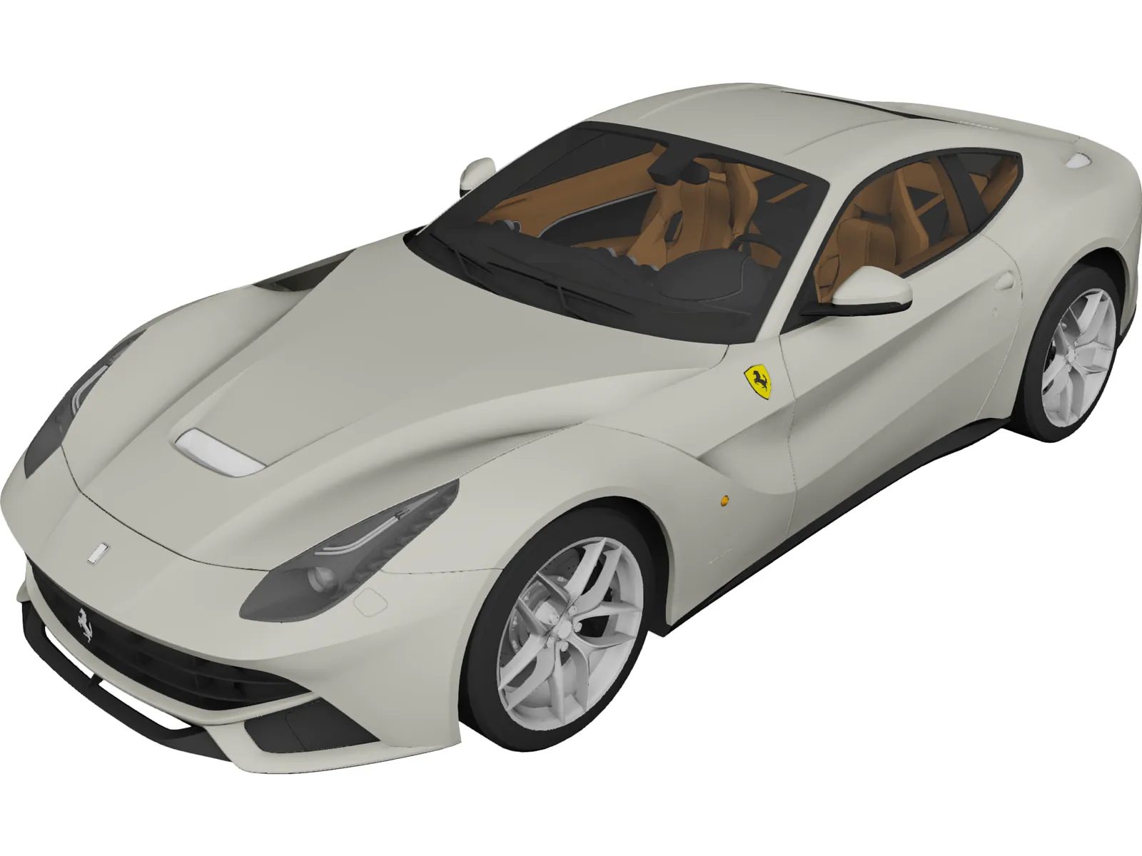 Ferrari F12 Berlinetta (2014) 3D Model
