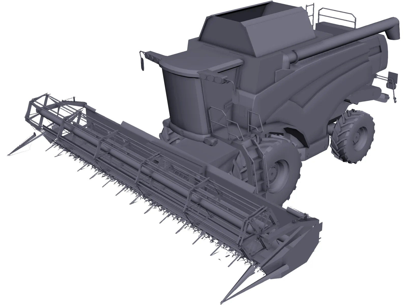 New Holland CX with Cutting JH 3D Model