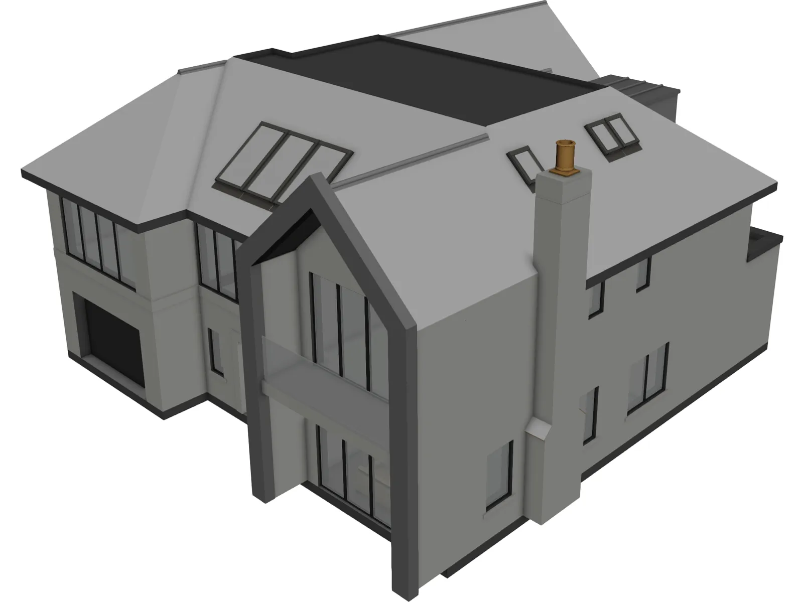 Modern House 3D Model