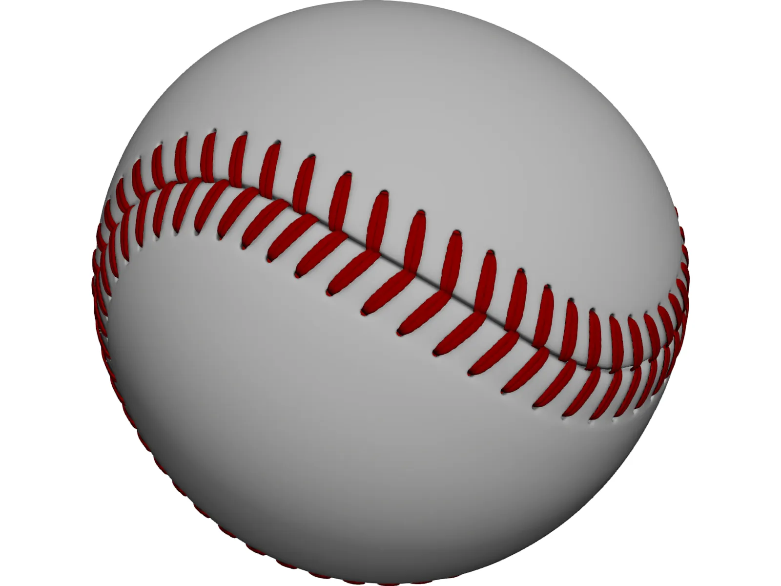 Baseball 3D Model