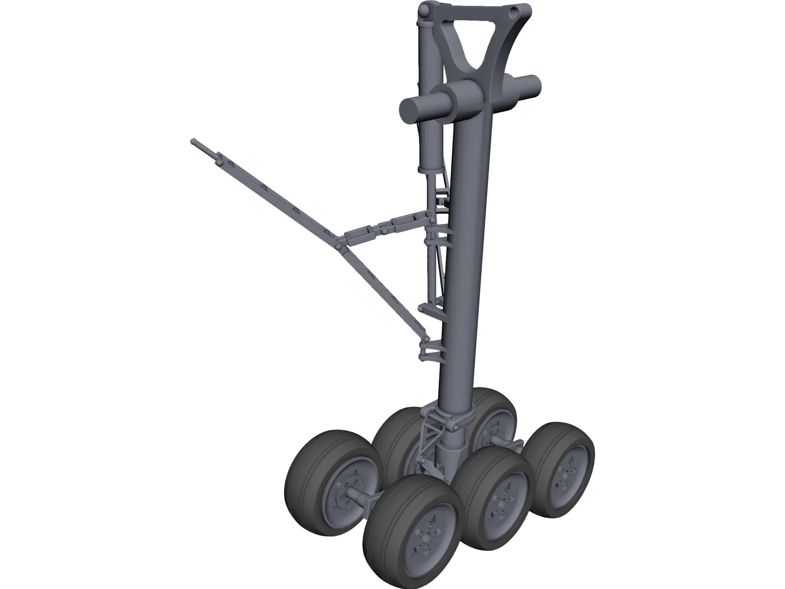 Boeing 777 Main Landing Gear 3D Model