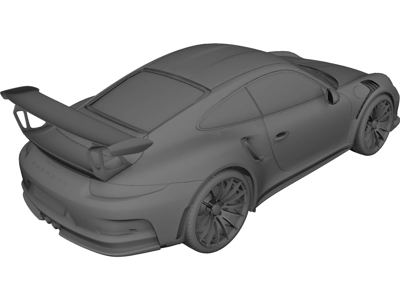 Porsche 911 GT3RS (2016) 3D Model