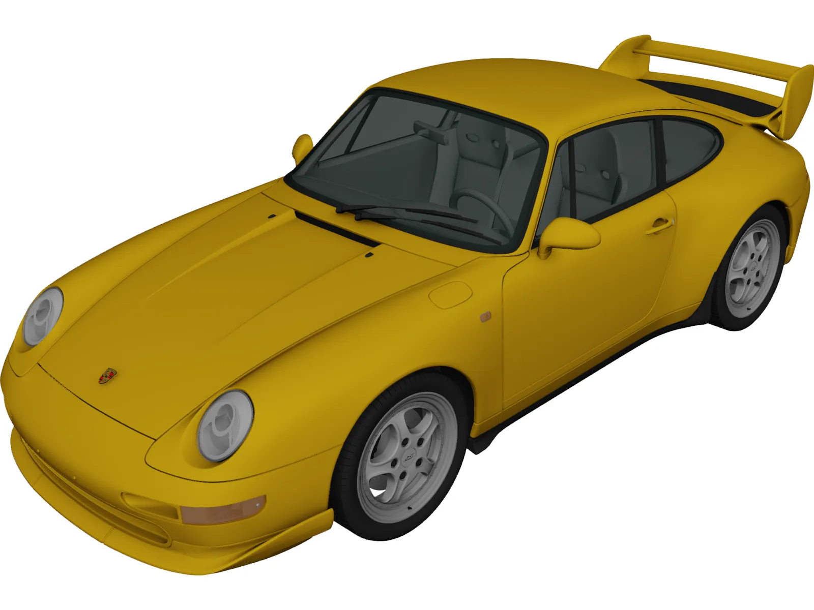 Porsche 911 Carrera RS (1995) 3D Model