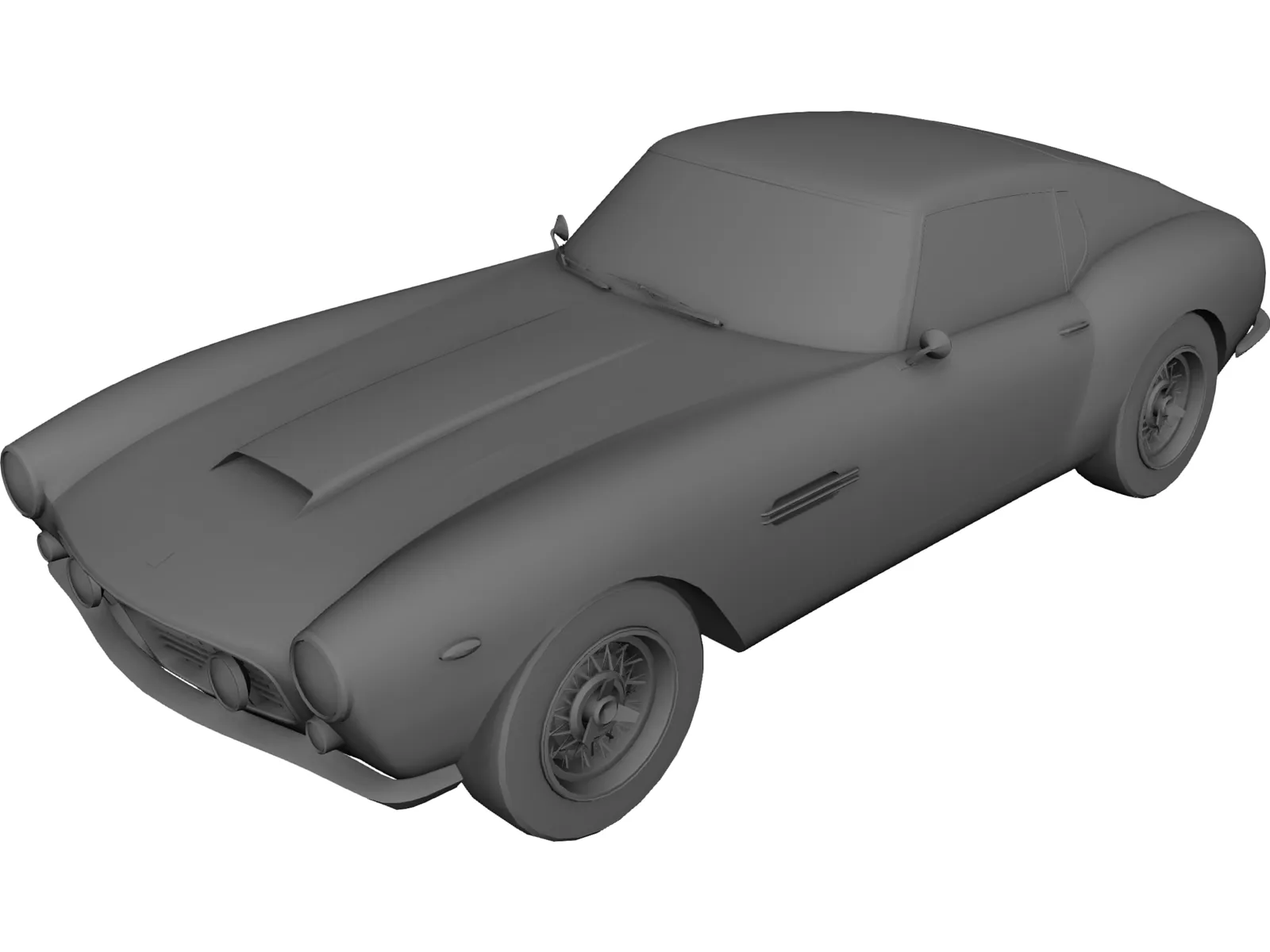 Ferrari 250 GT Berlinetta Passo Corto (1959) 3D Model