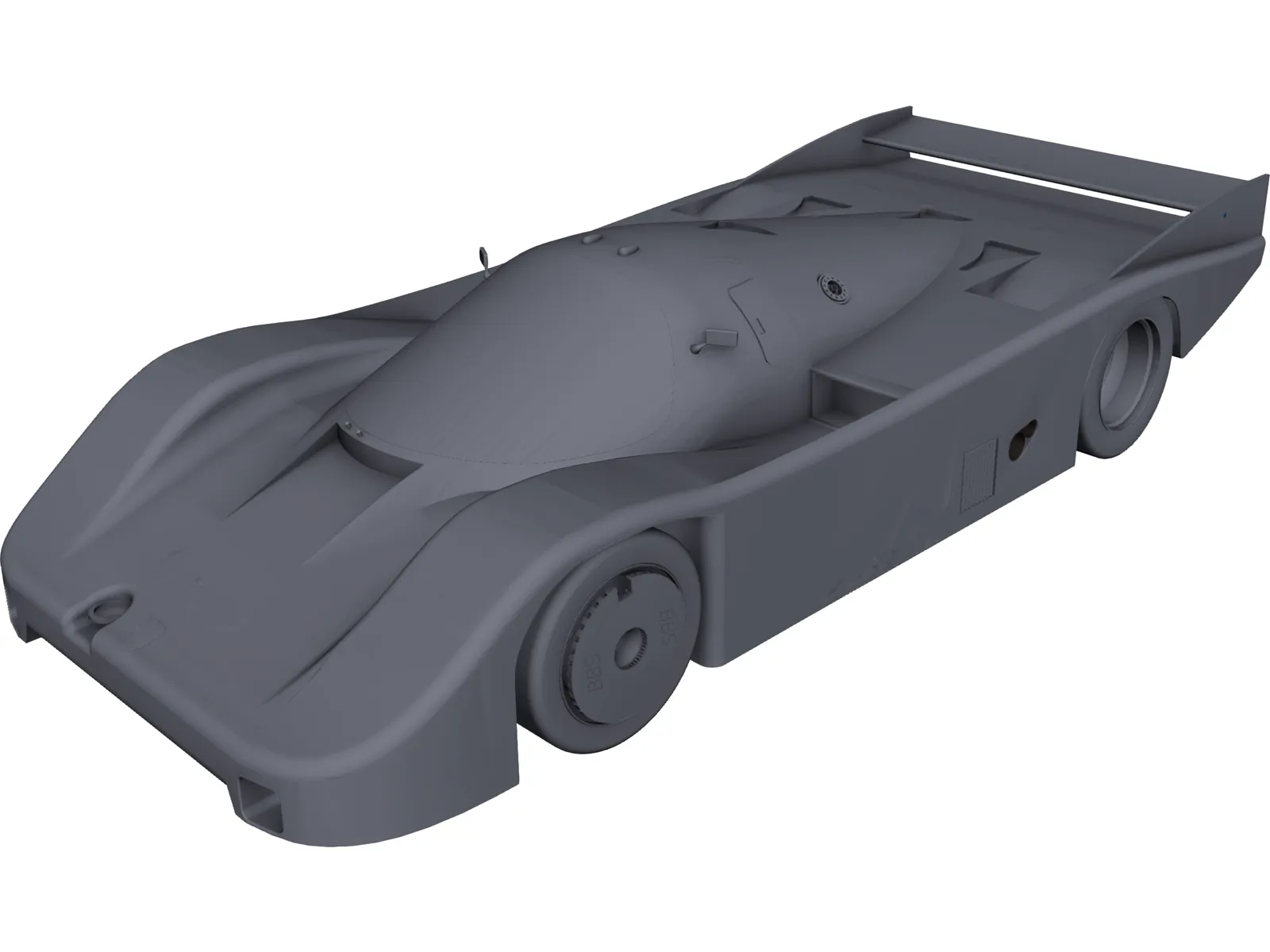 Porsche 962 3D Model