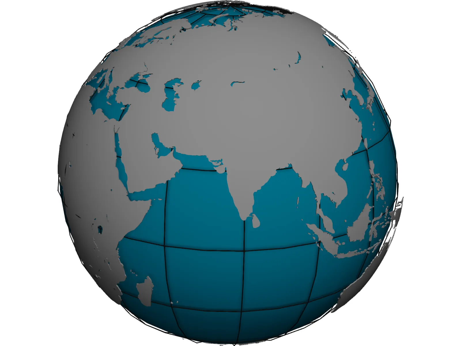 Globe 3D Model