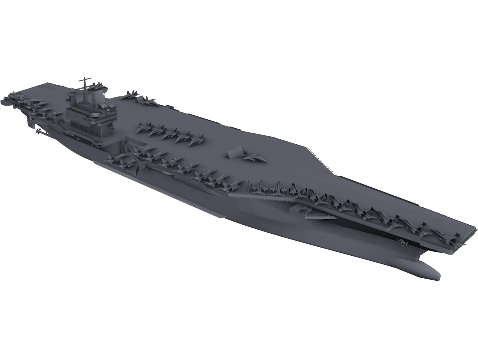 Aircraft Carrier 3D Model