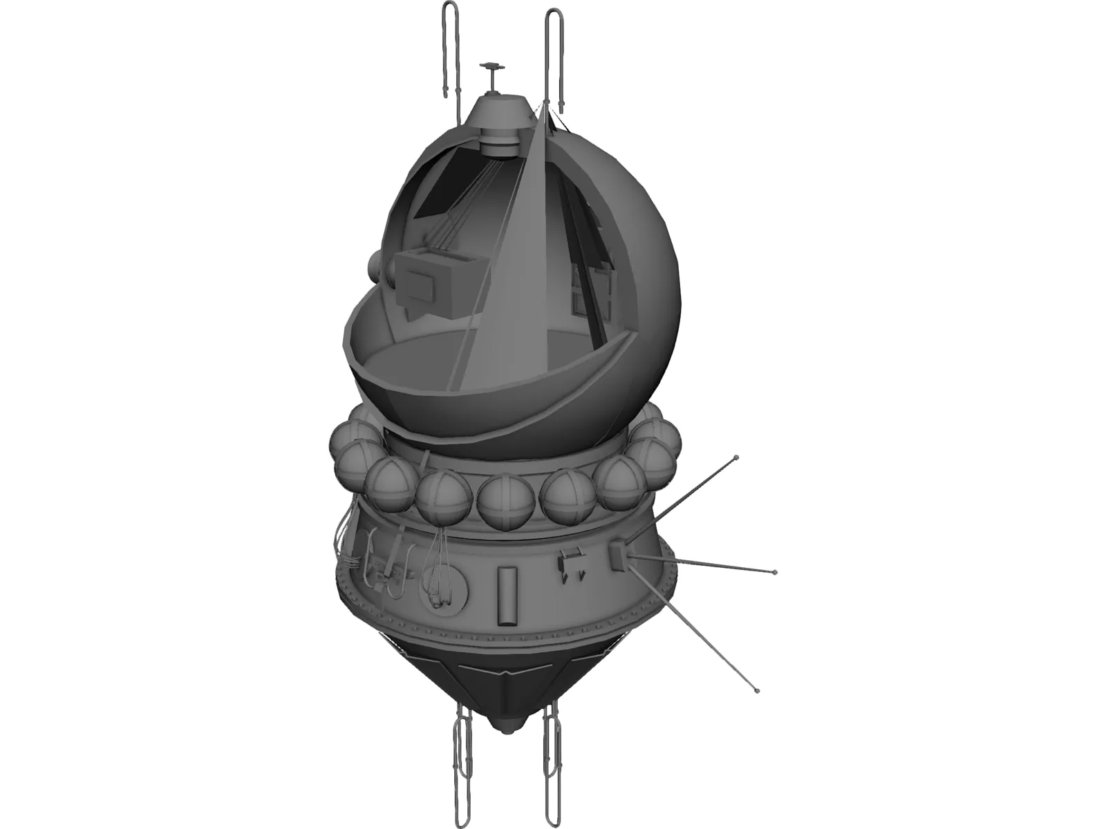 Vostok 1 3D Model