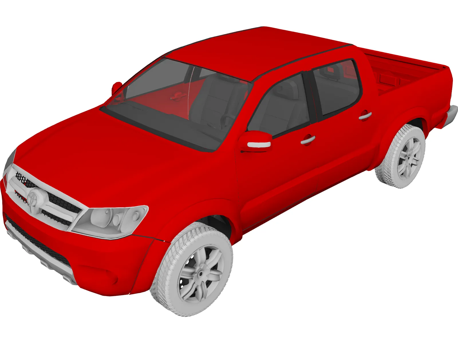 Toyota Hilux (2010) 3D Model