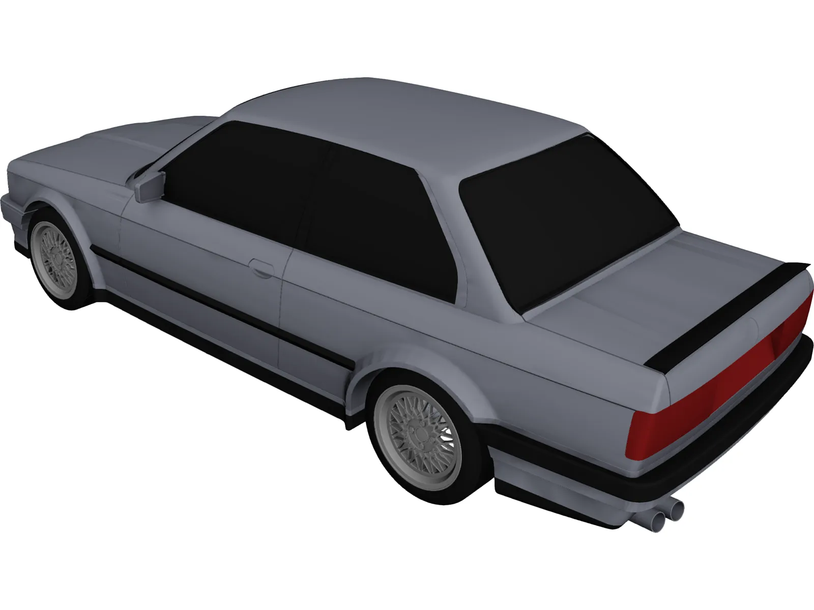 BMW 320i 3D Model