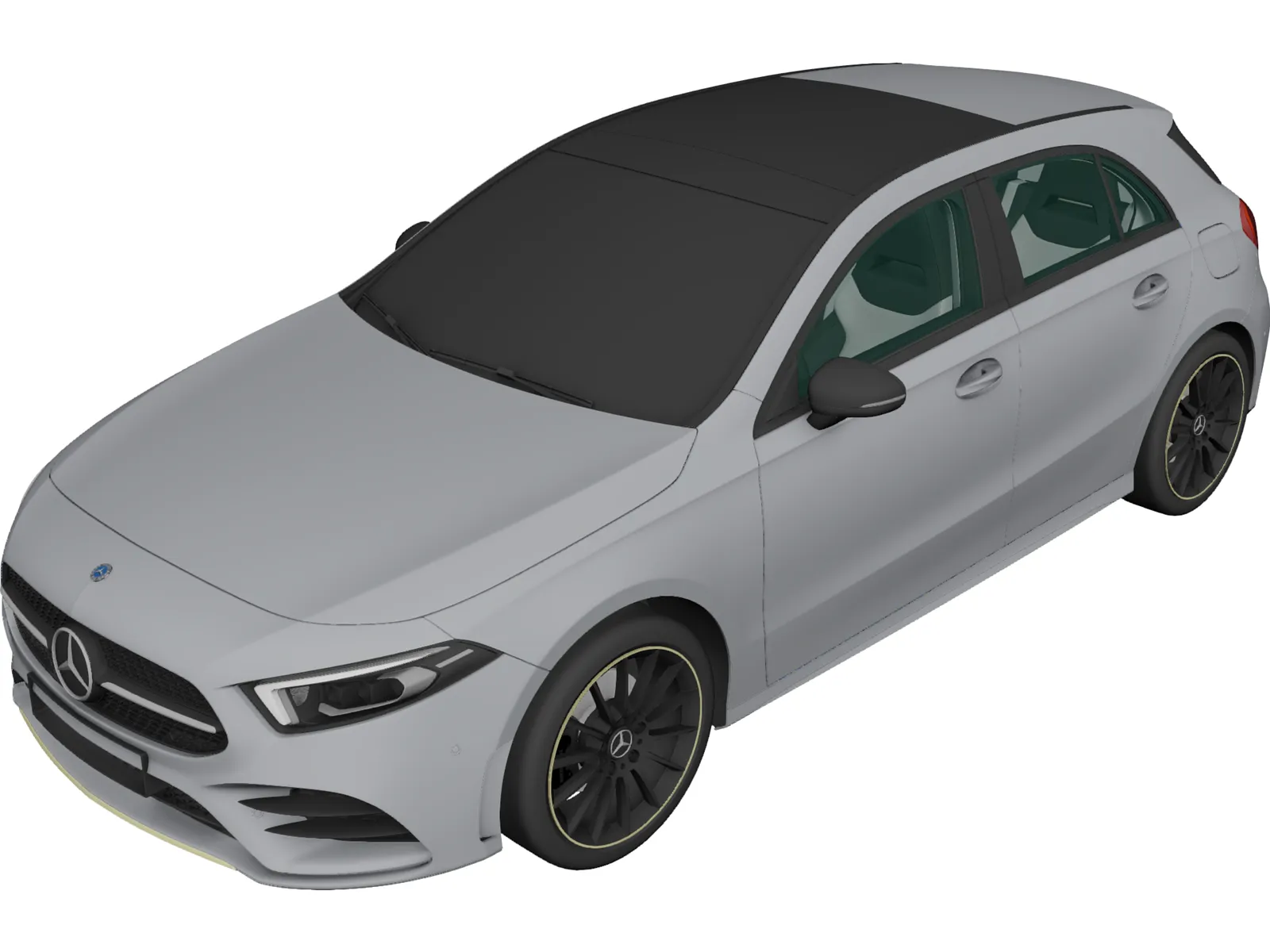 Mercedes-Benz A-Class (2019) 3D Model