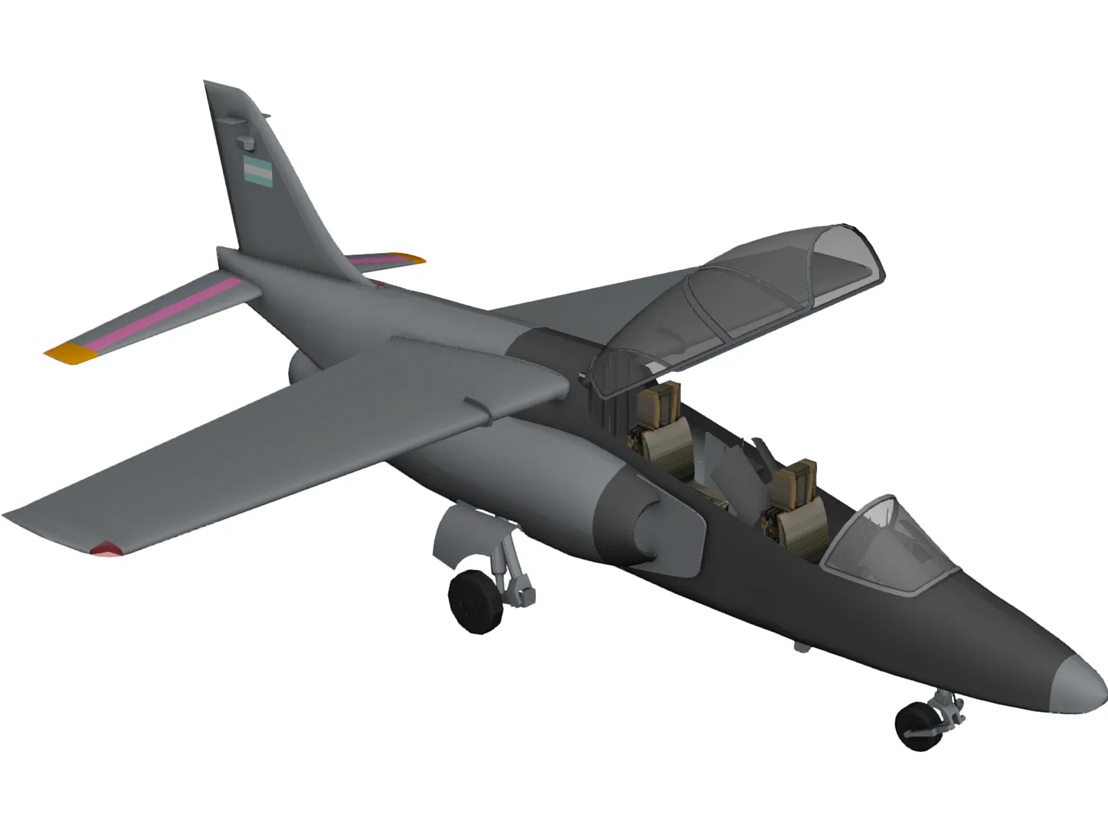 FMA IA-63 Pampa 3D Model