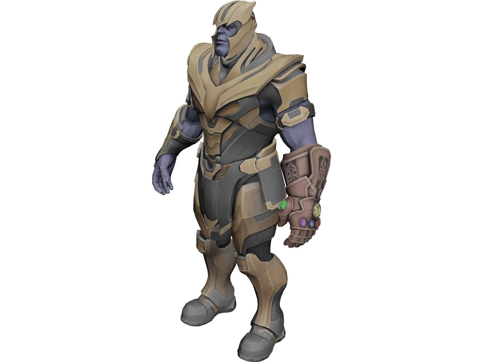 Thanos Armor 3D Model