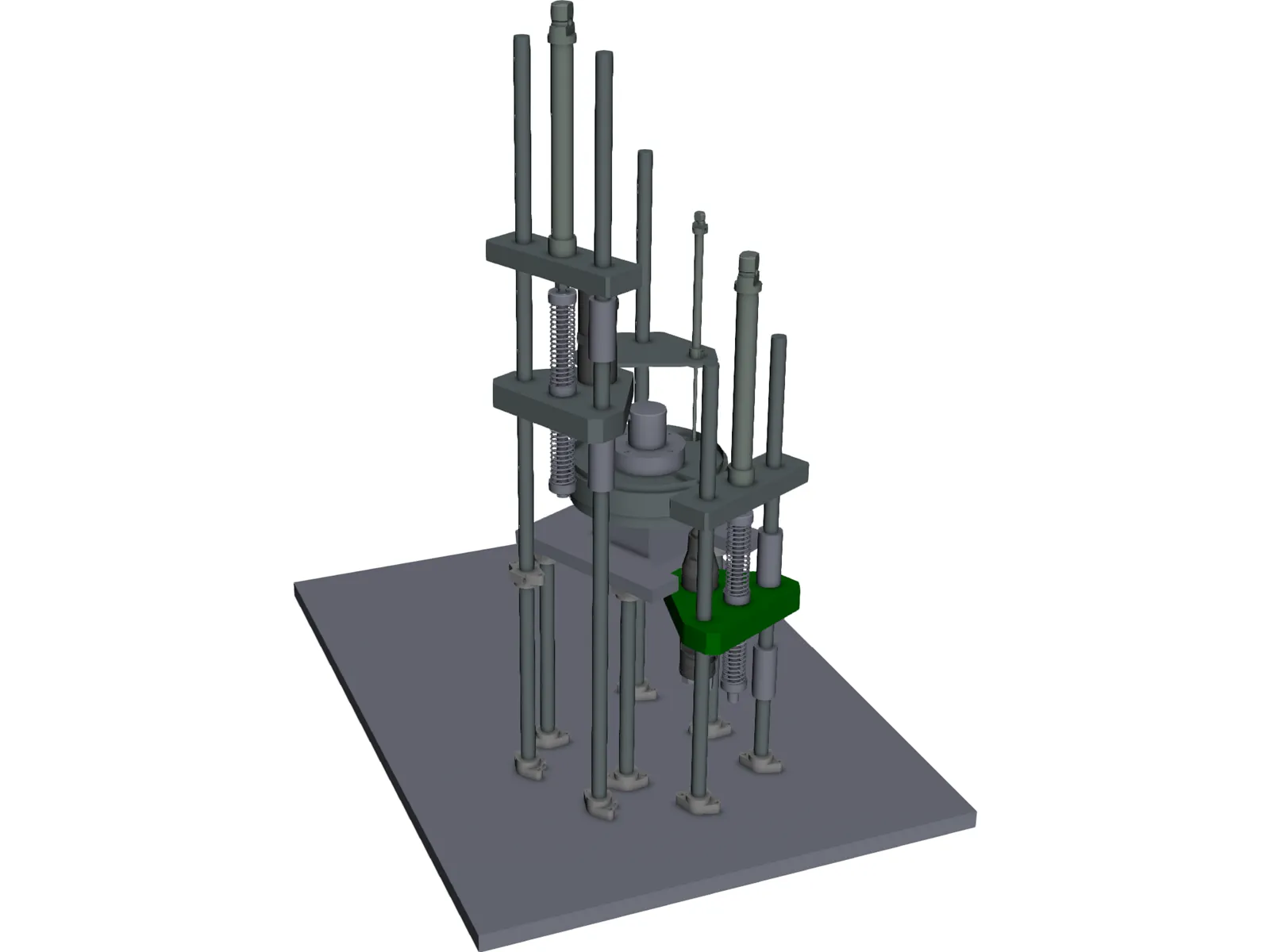 Terminal Tapping Machine 3D Model