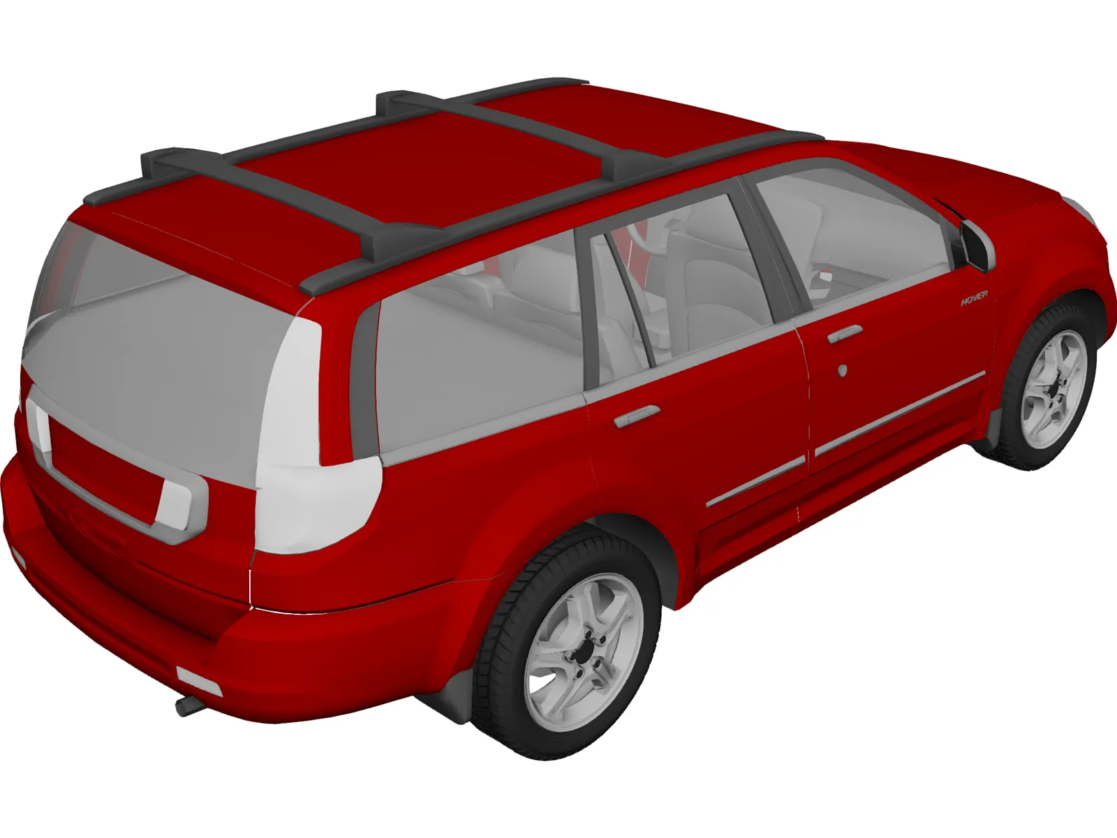 Great Wall Hover H2 (2009) 3D Model