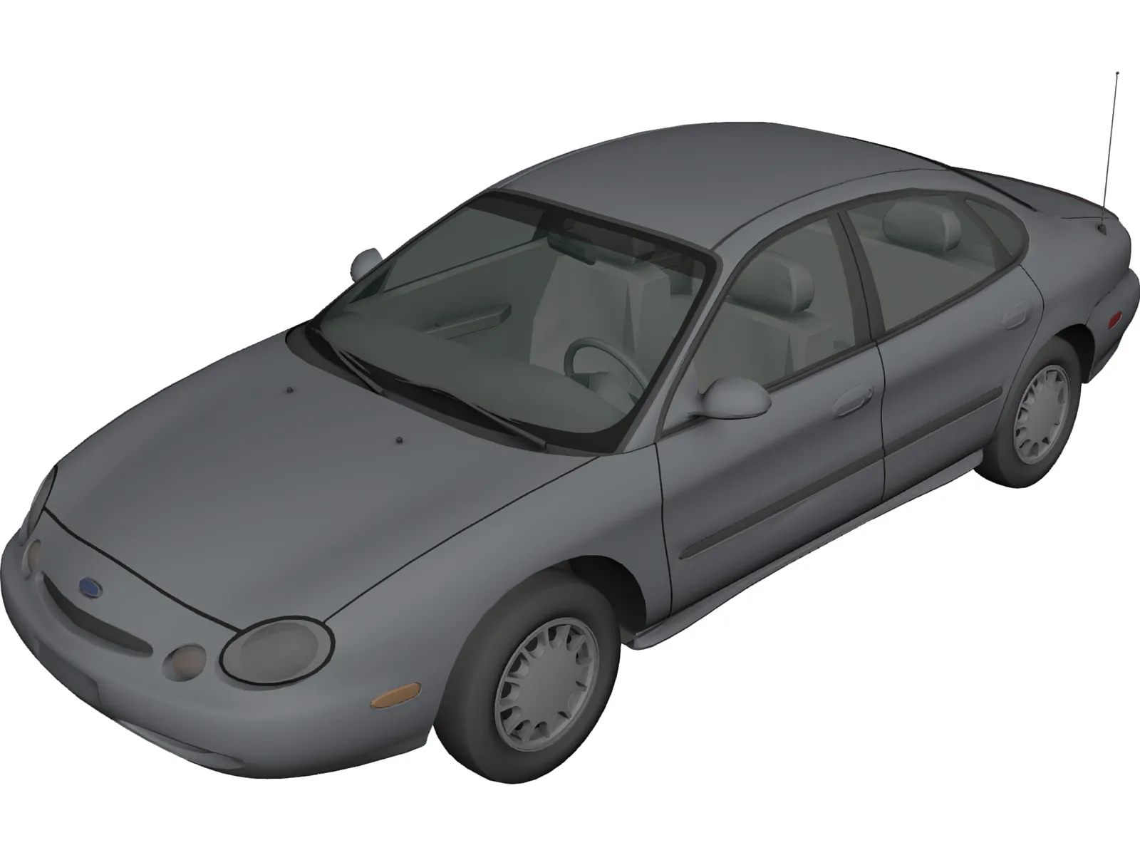 Ford Taurus (1996) 3D Model