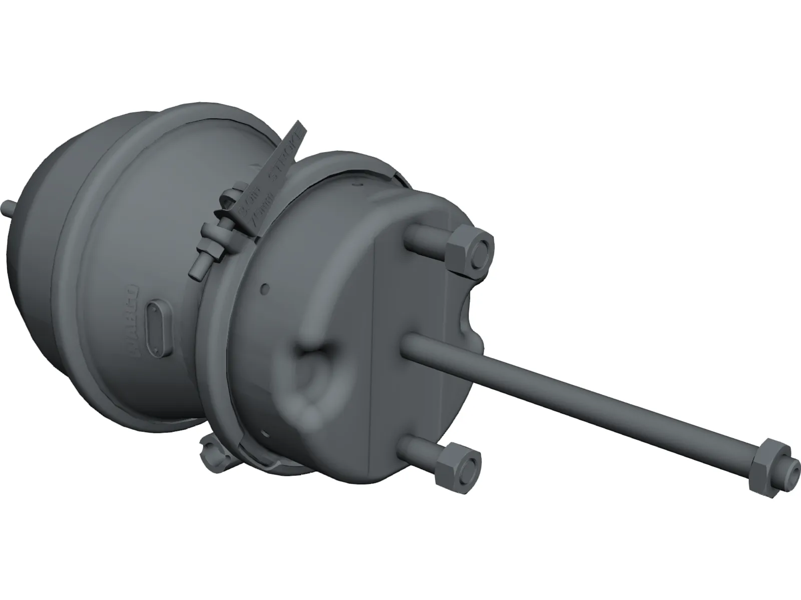 Brake Tristop Cylinder 3D Model