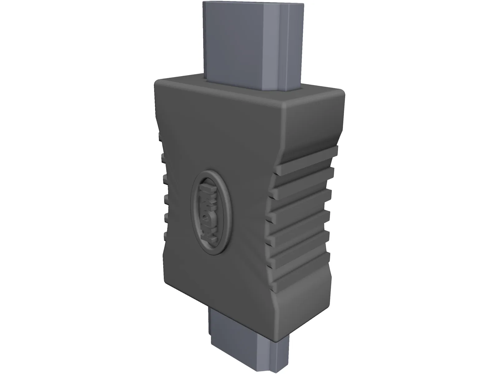 HDMI Connector 3D Model