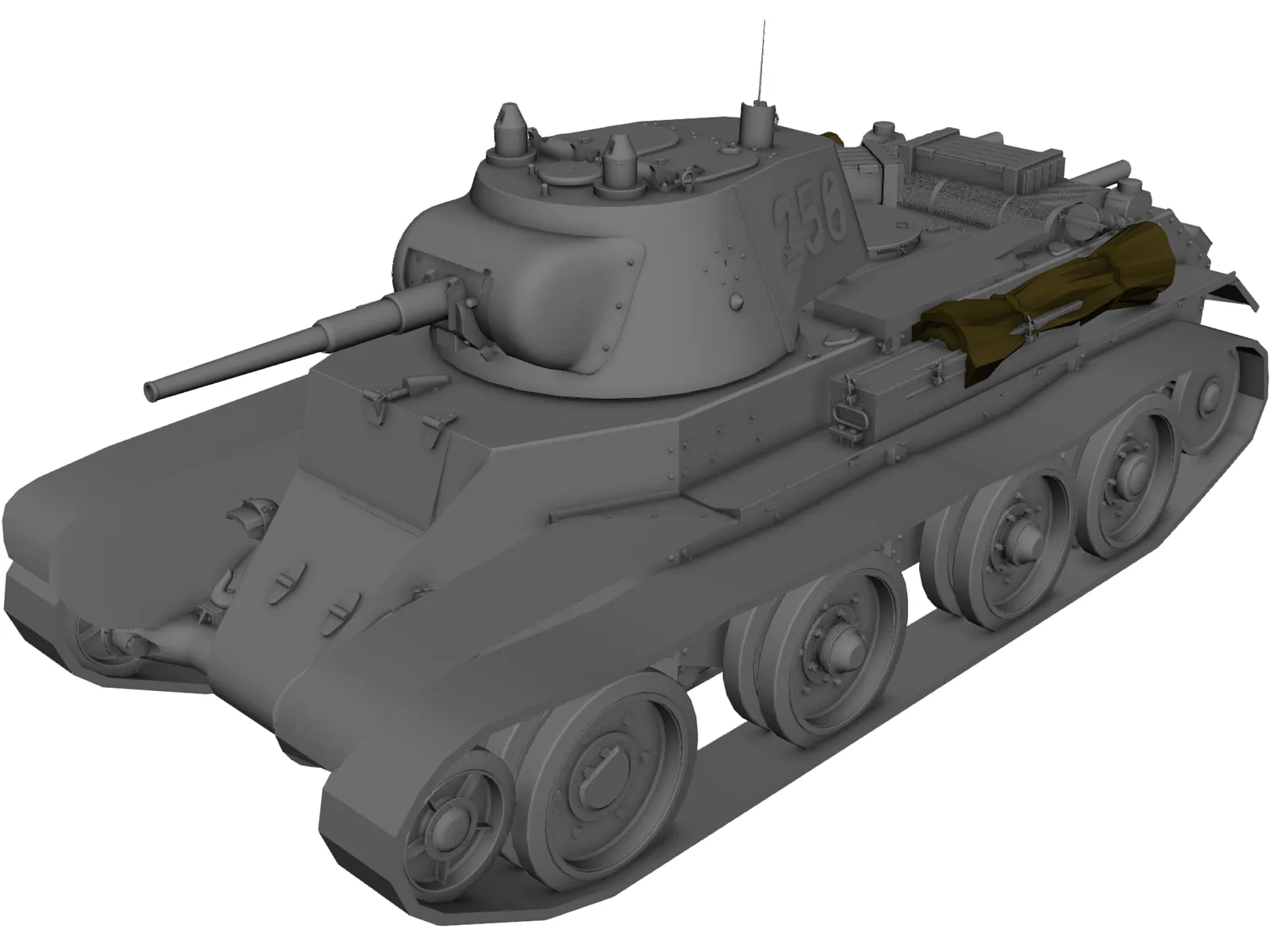 BT-7 3D Model