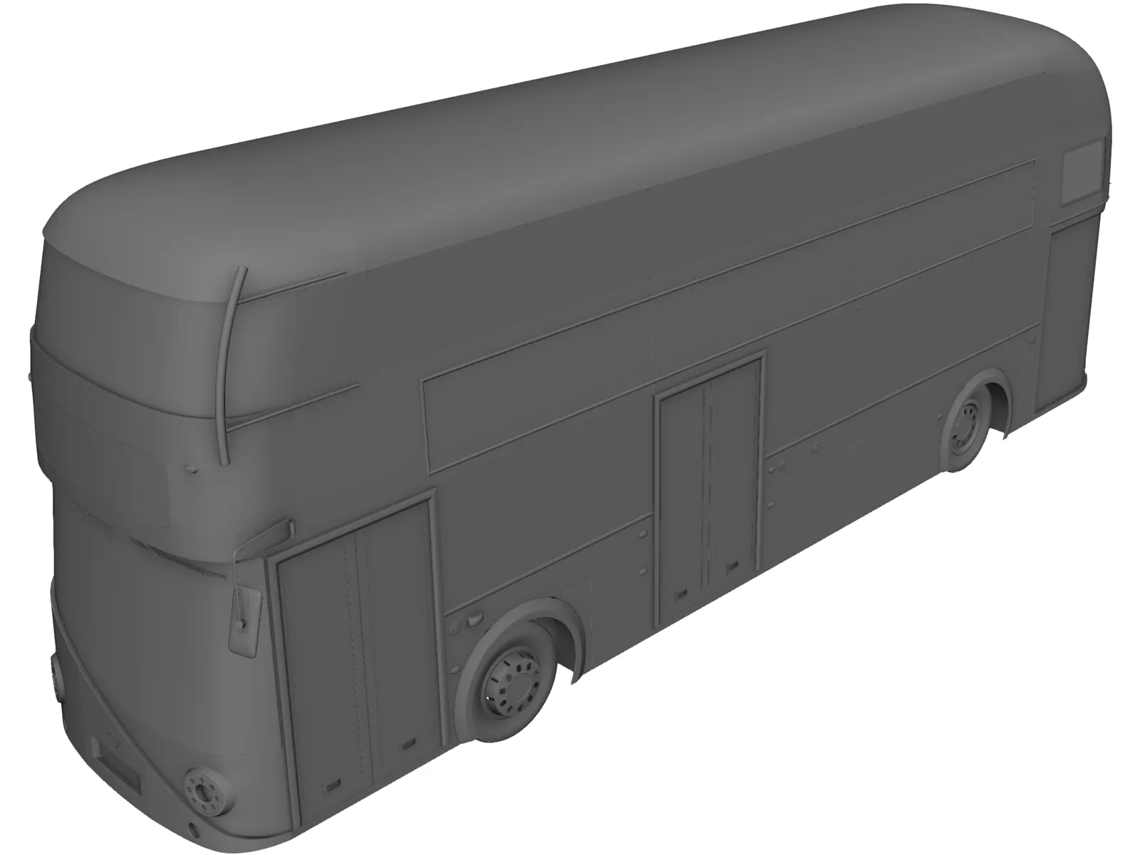 London Bus 3D Model