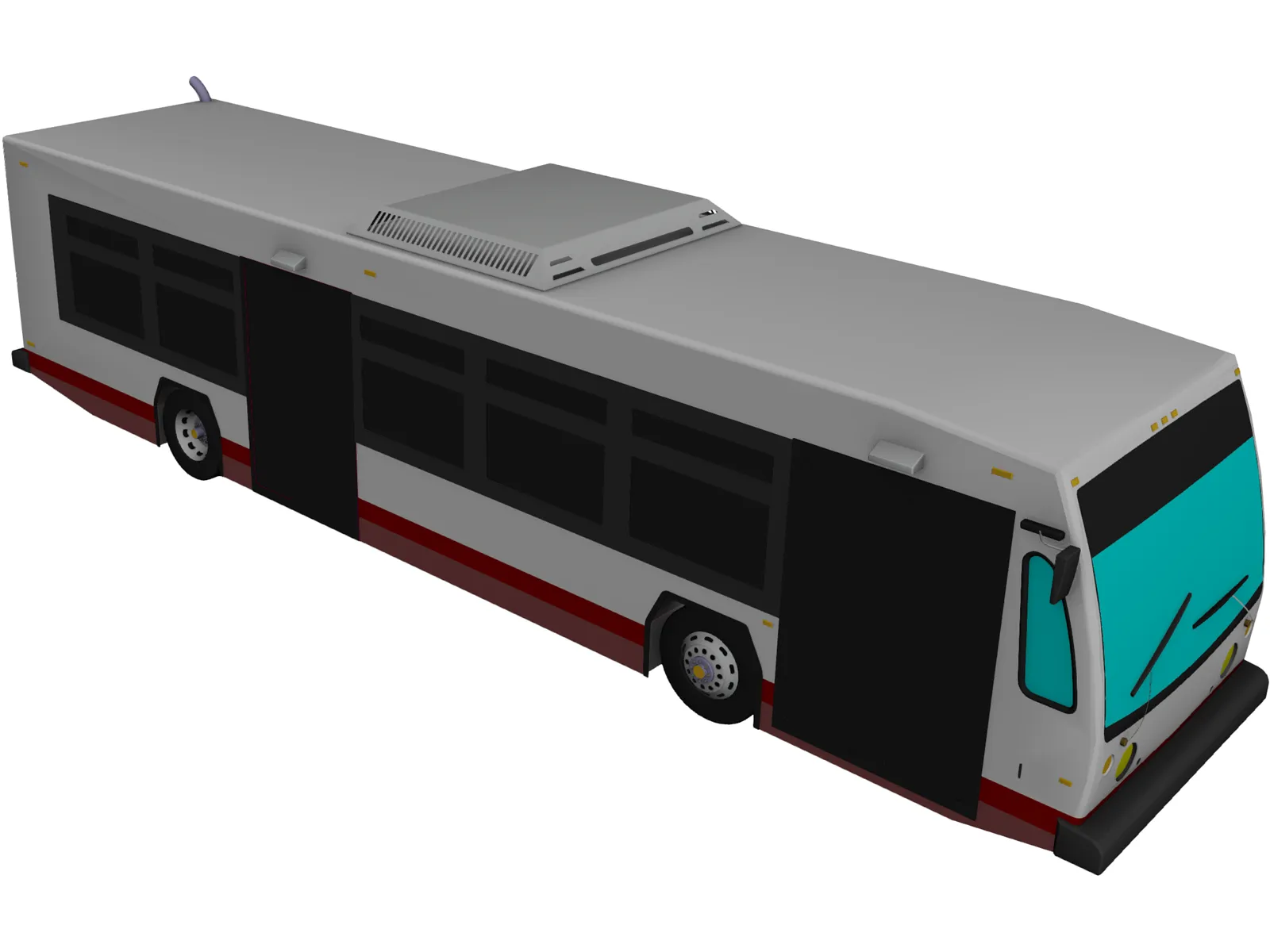 Bus LFSe Nova 3D Model