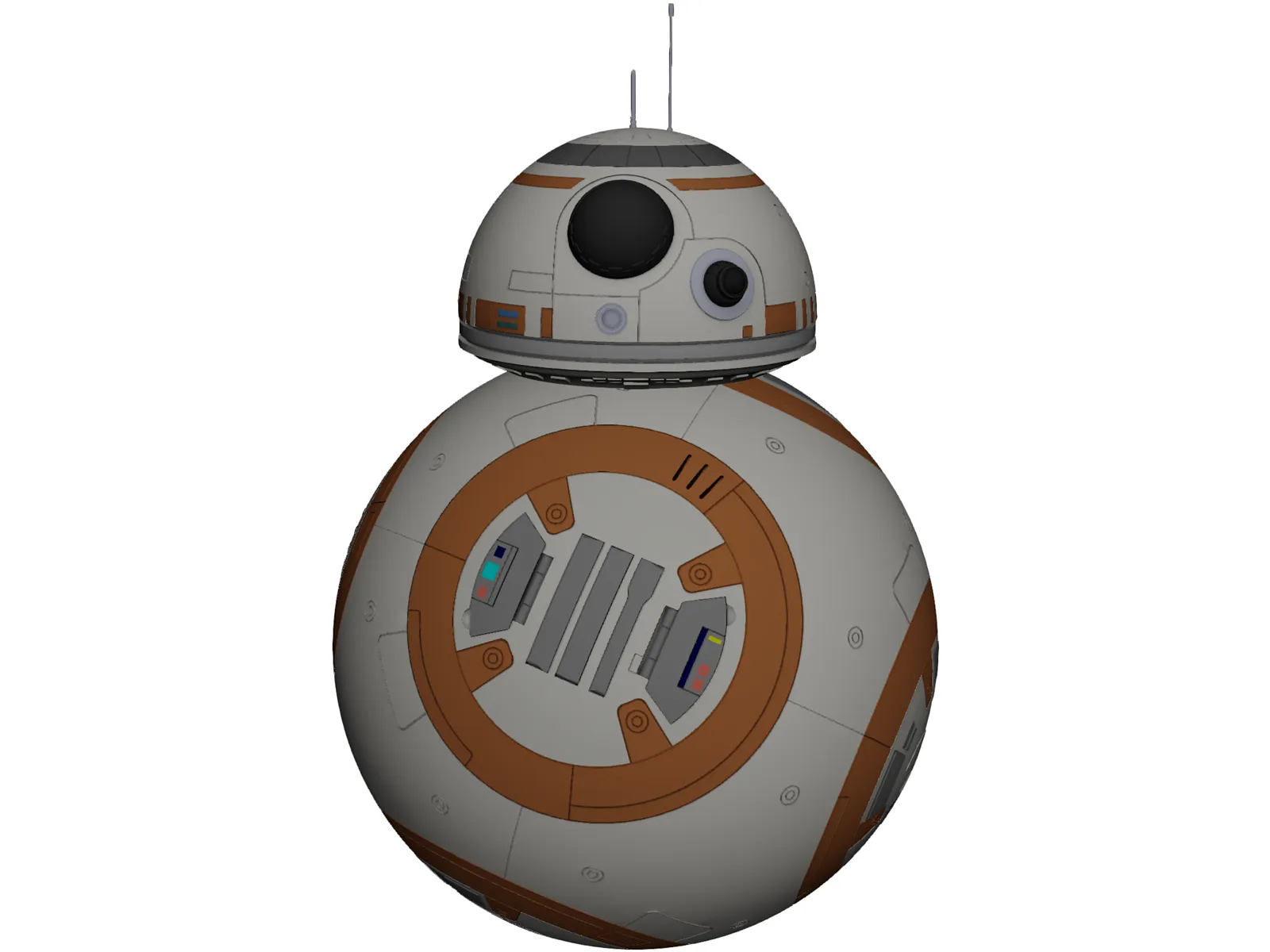 BB-8 Star Wars 3D Model