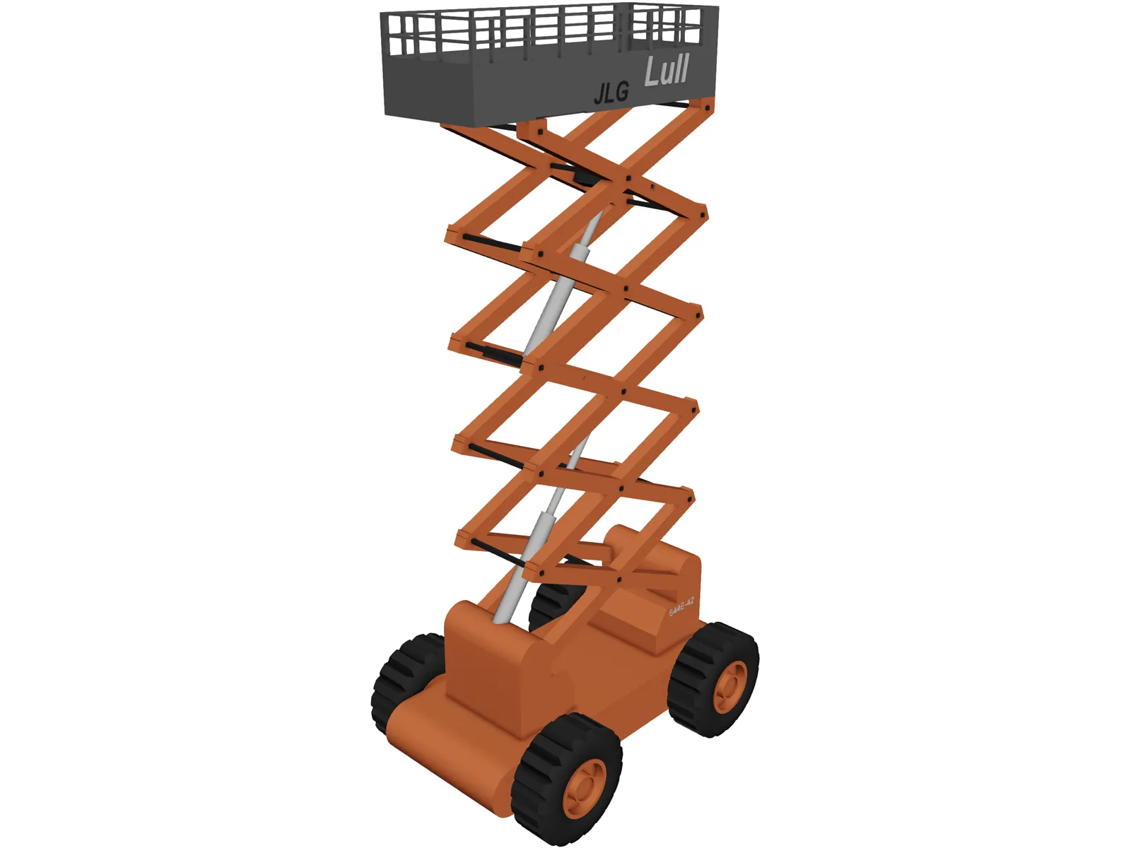 Clawder Crane 3D Model