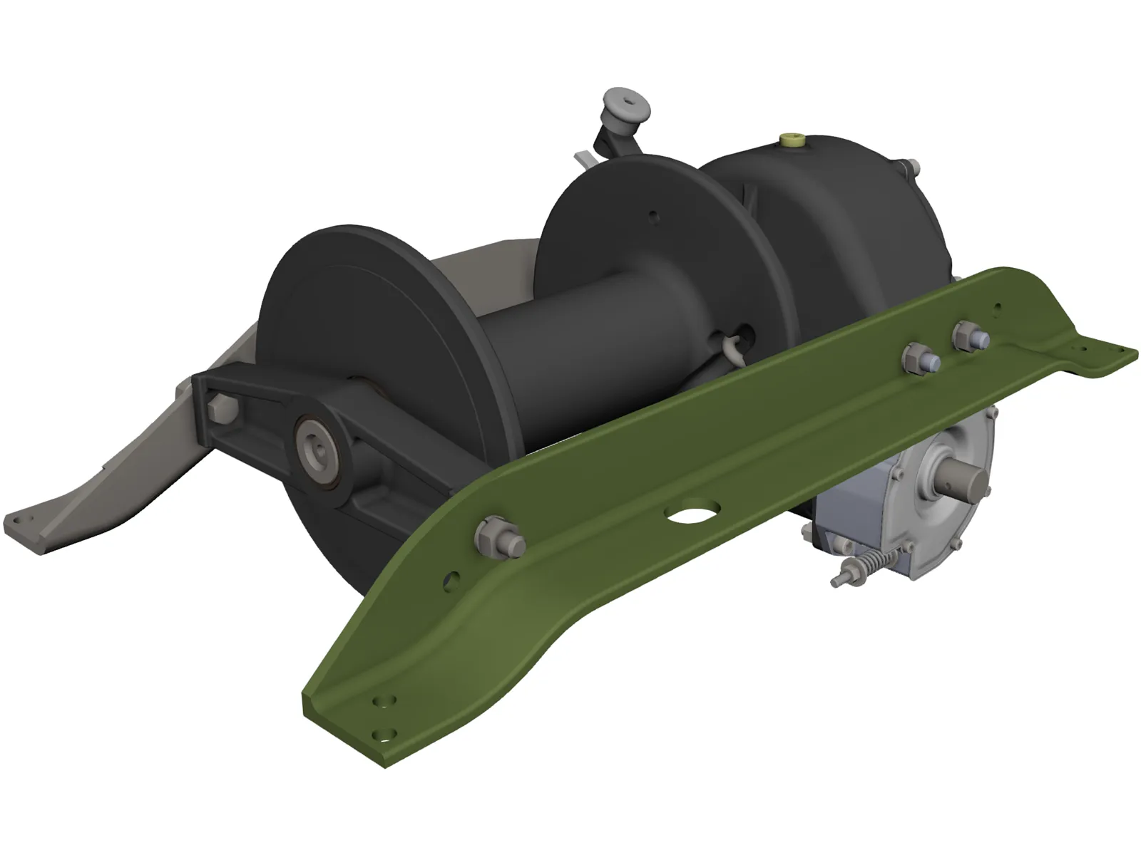 Winch 3D Model