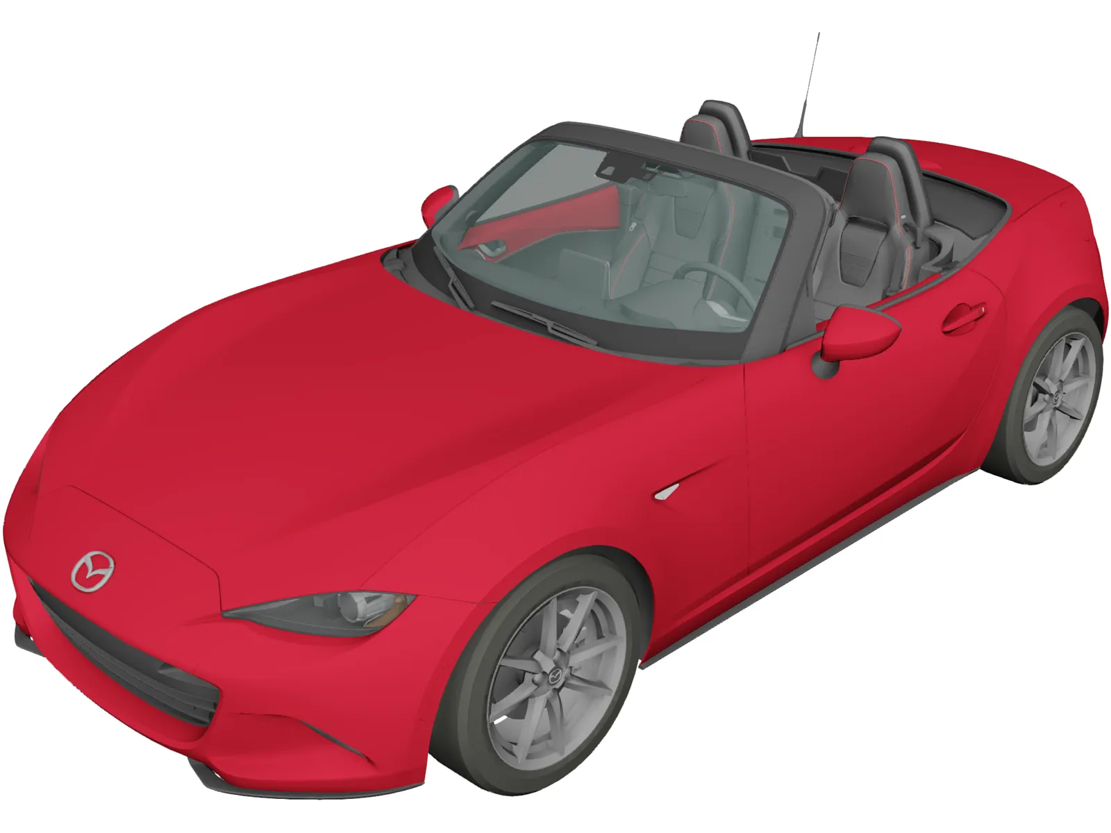 Mazda MX-5 (2017) 3D Model