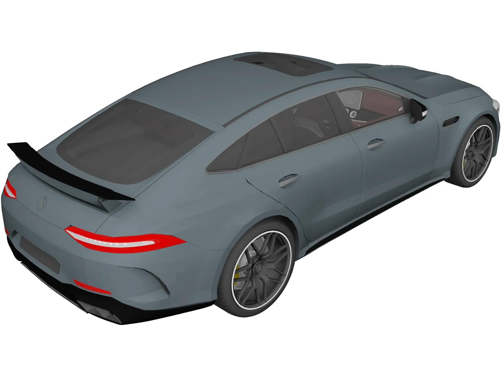 Mercedes-AMG GT63S (2019) 3D Model