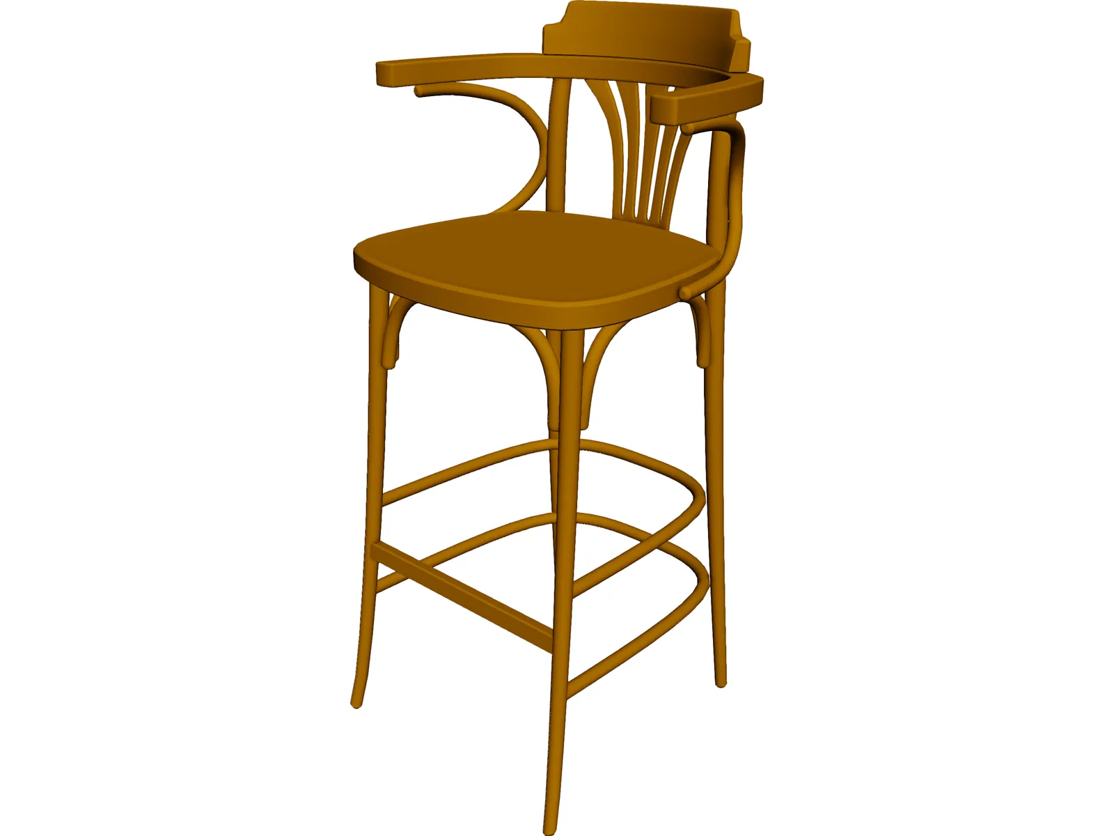 Stool Cuppa 3D Model