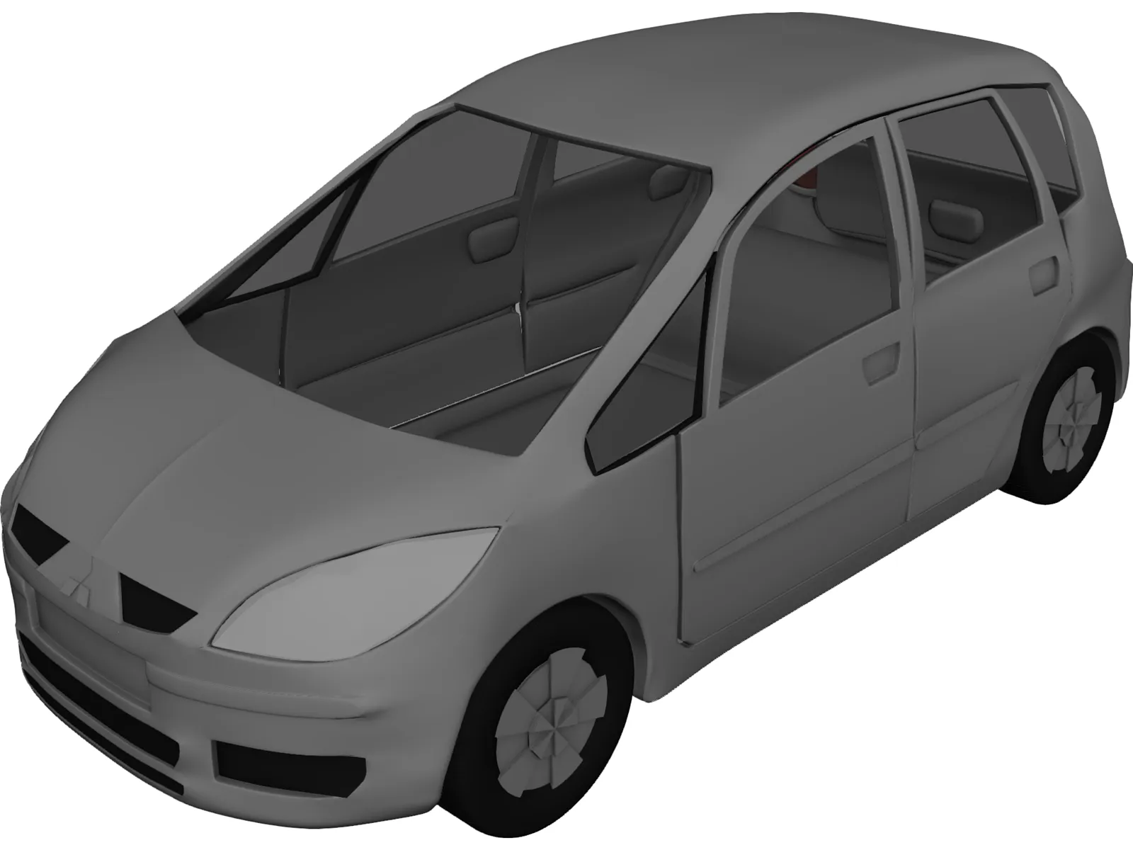 Mitsubishi Colt 5-door 3D Model