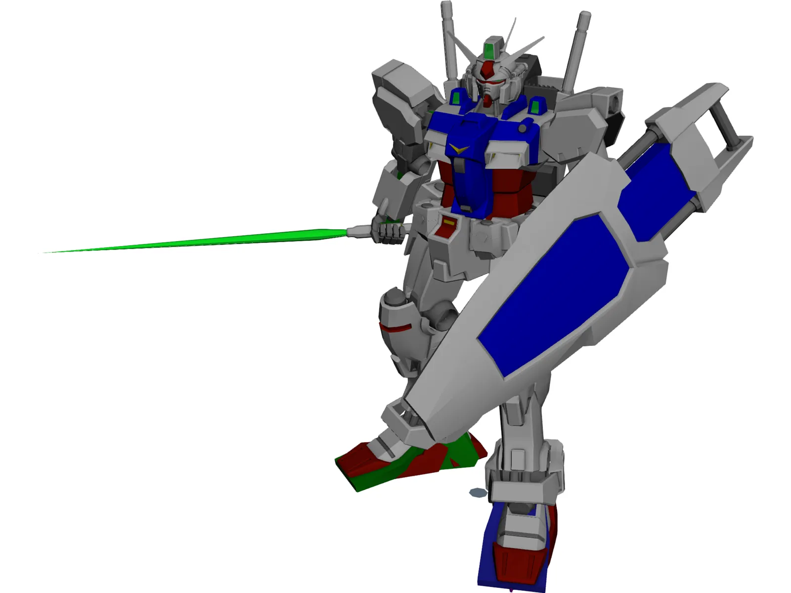 Gundum 3D Model