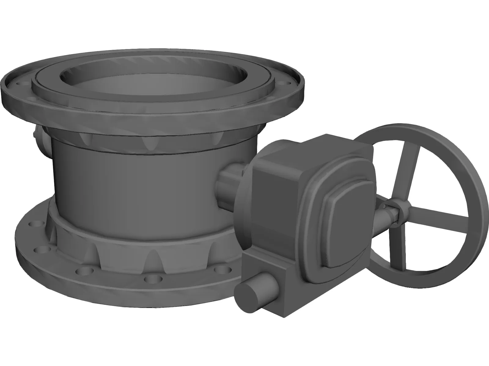 Wasser Valve 3D Model