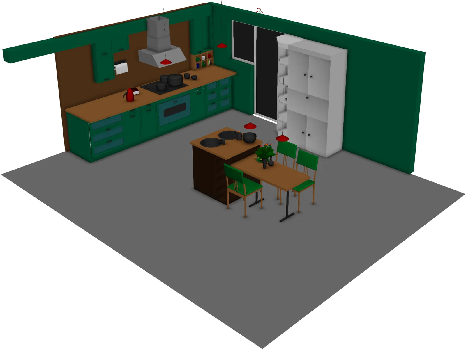 Kitchen 3D Model