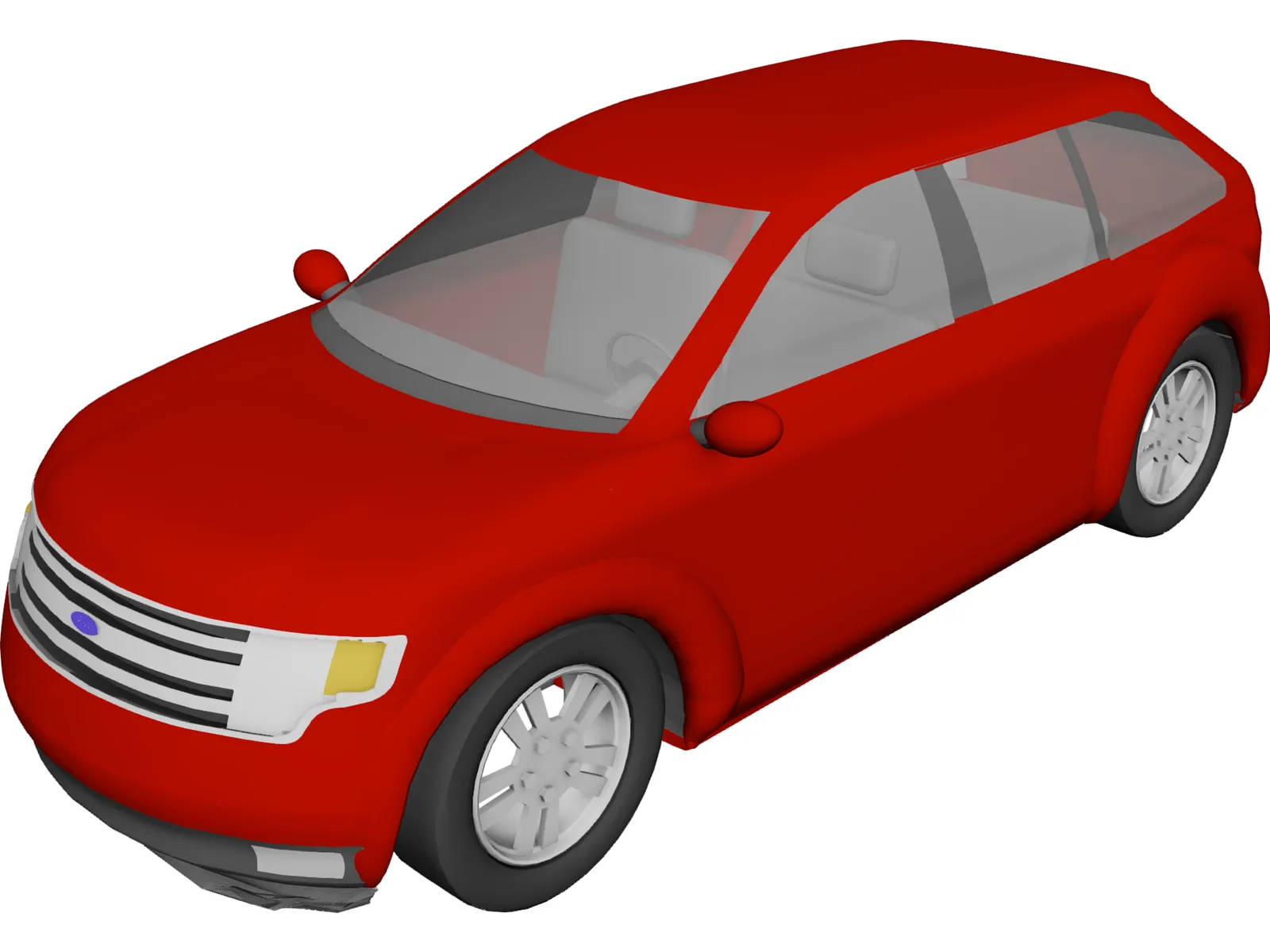 Ford Edge (2007) 3D Model