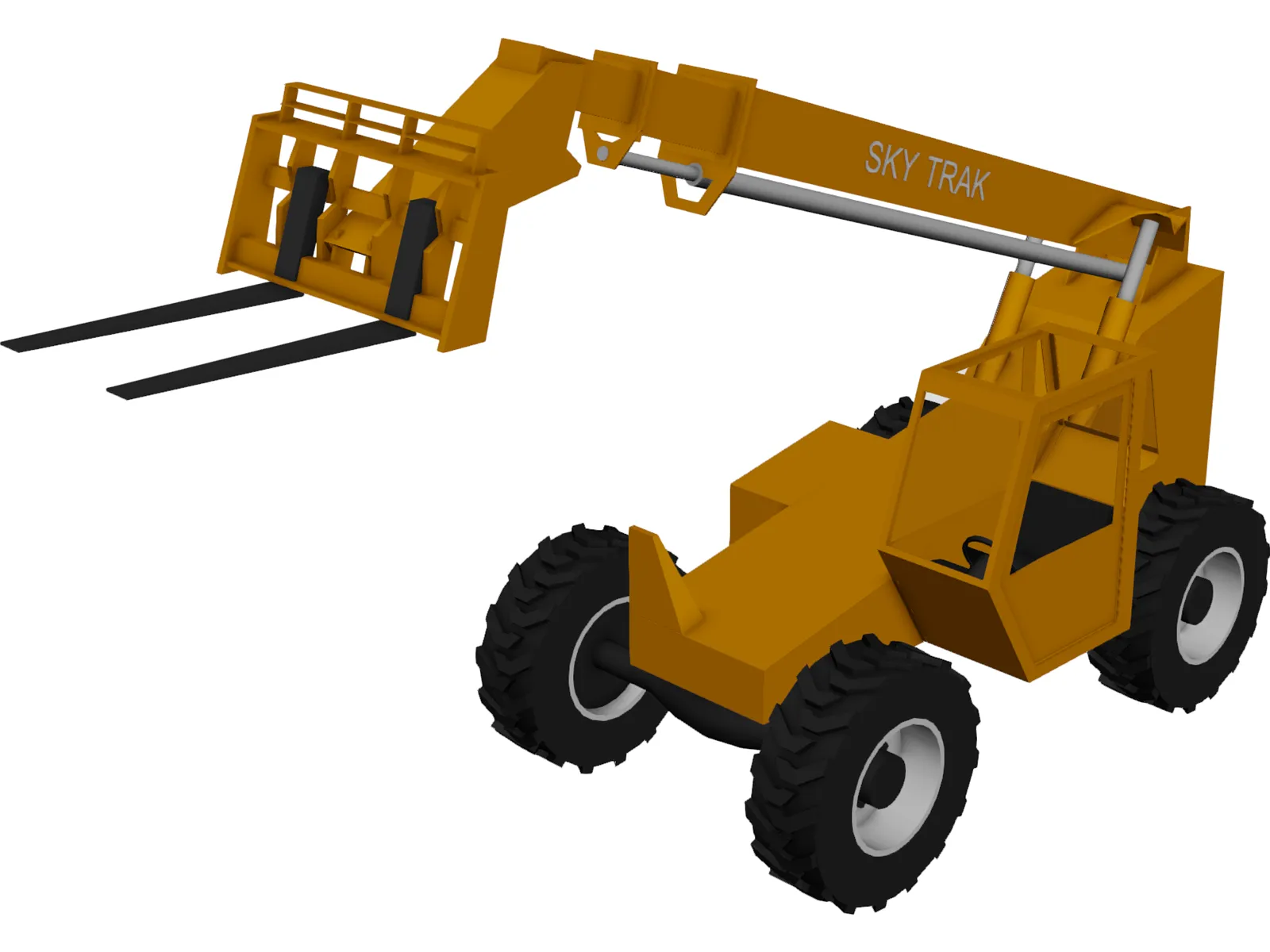 Forklift Skytrack All Terrain 3D Model