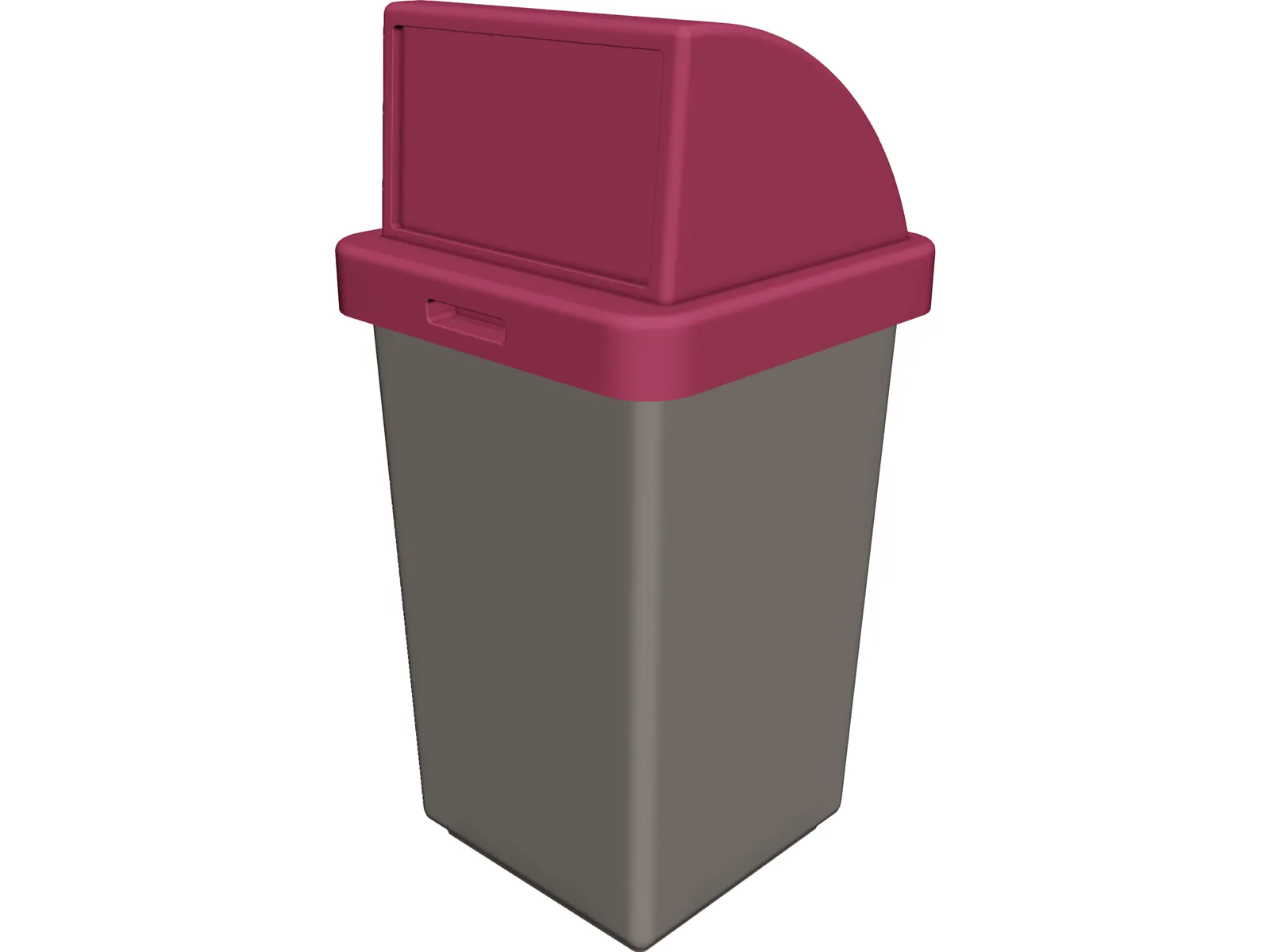 Rubbish Bin 3D Model