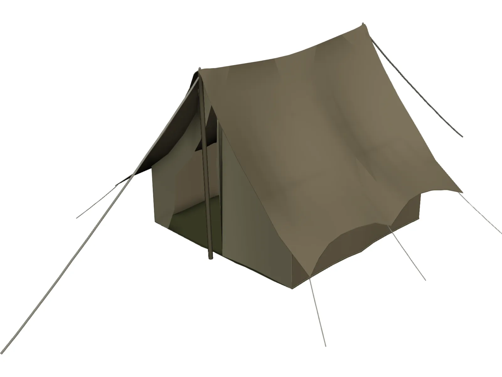 Camping Tent 3D Model