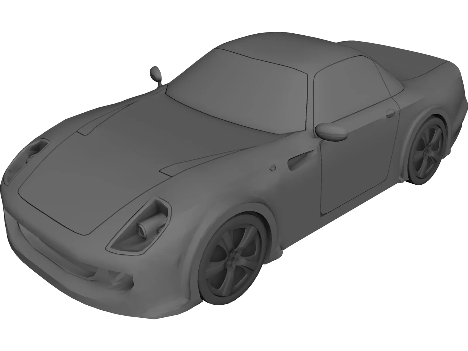 Exclusive Car 3D Model