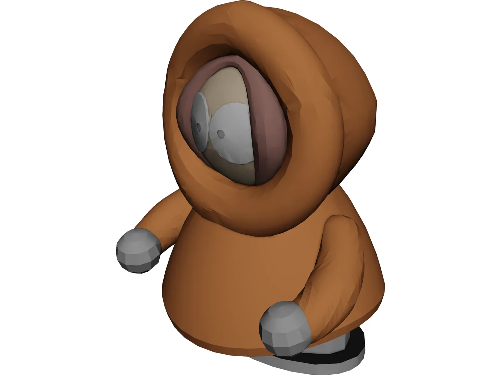 South Park Kenny 3D Model