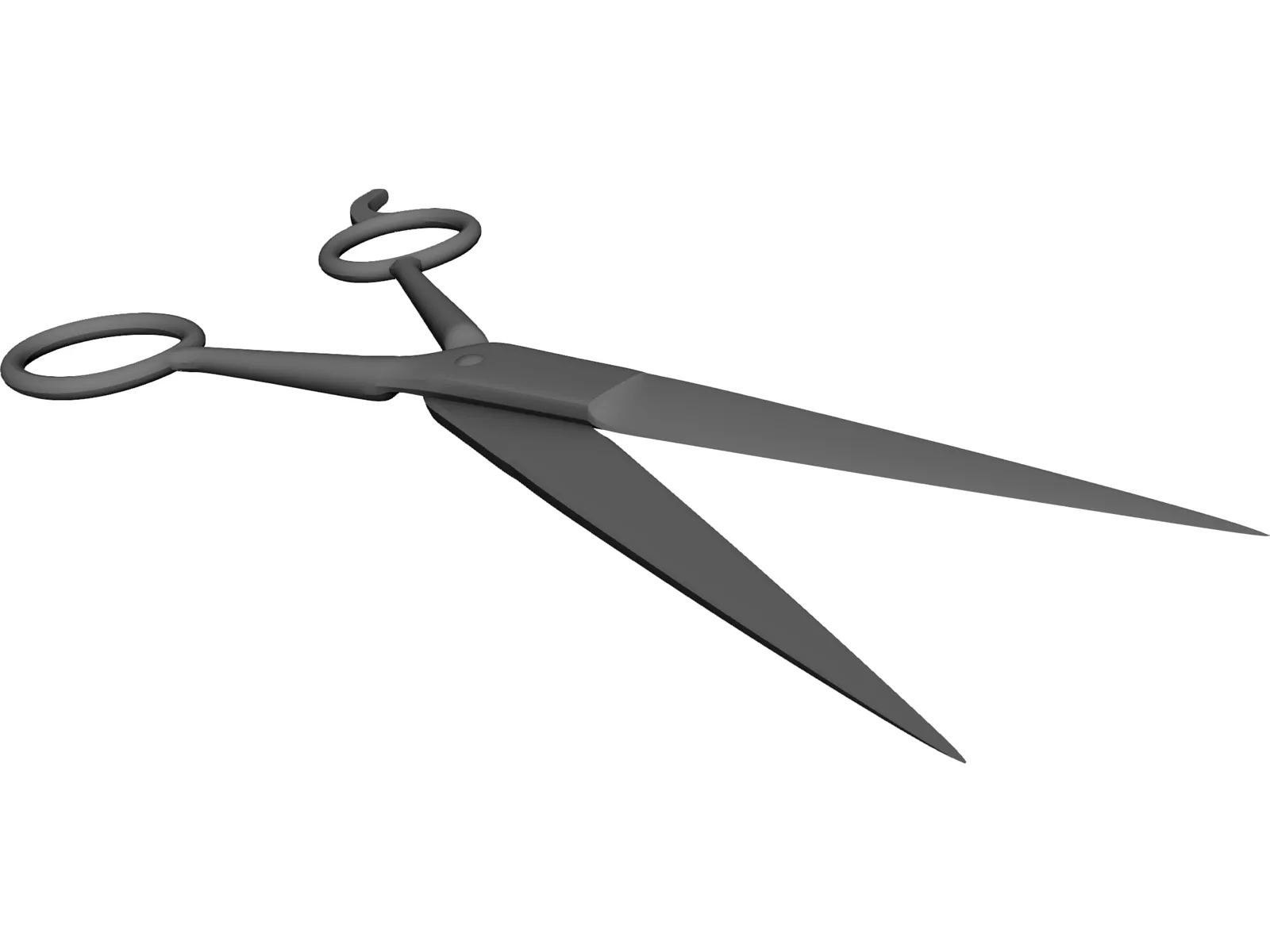 Surgical Scissors 3D Model