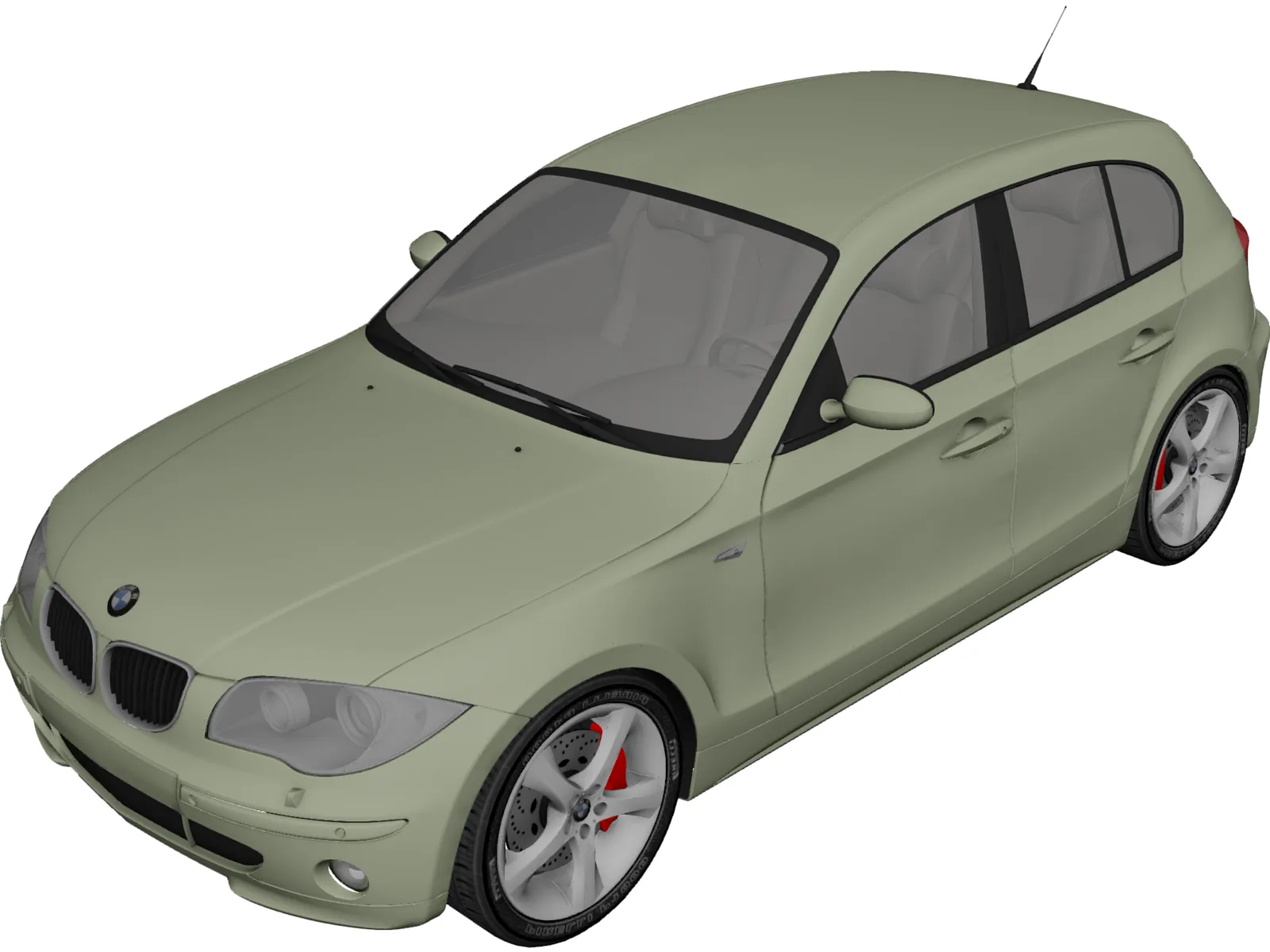 BMW 120i 3D Model