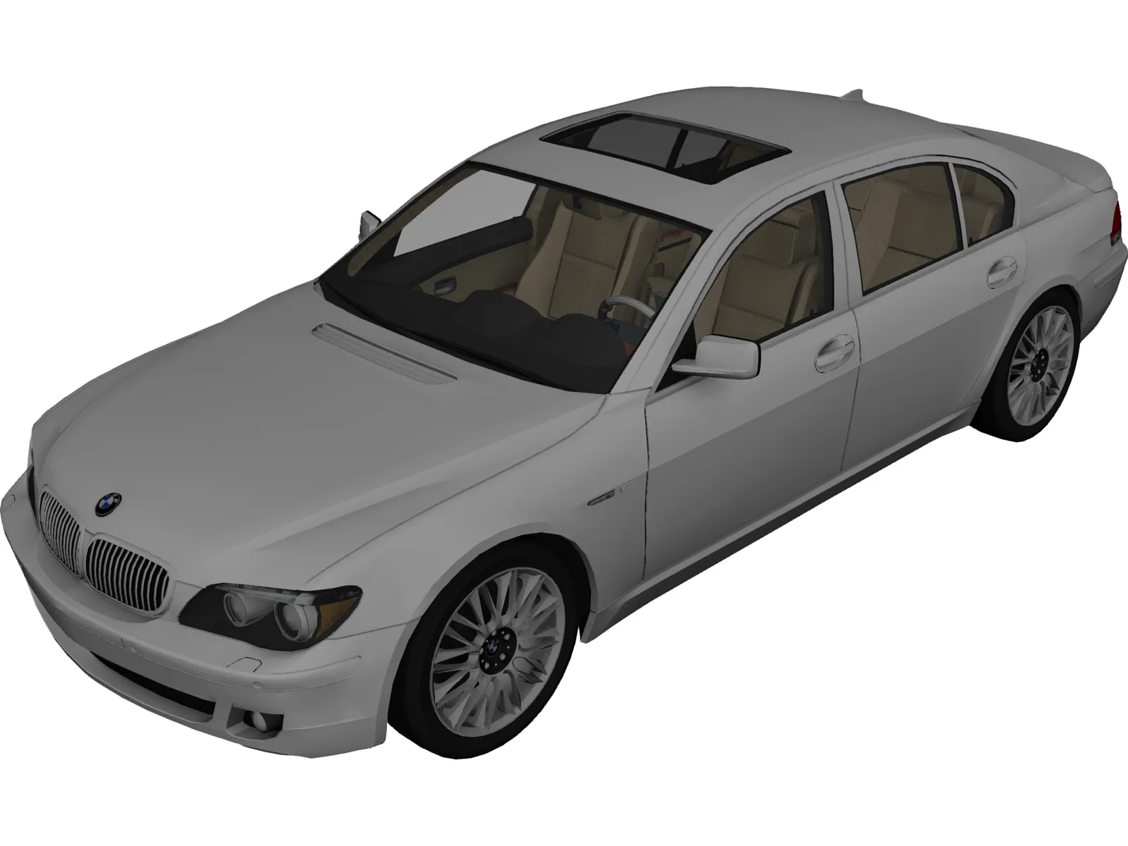 BMW 760iL 3D Model