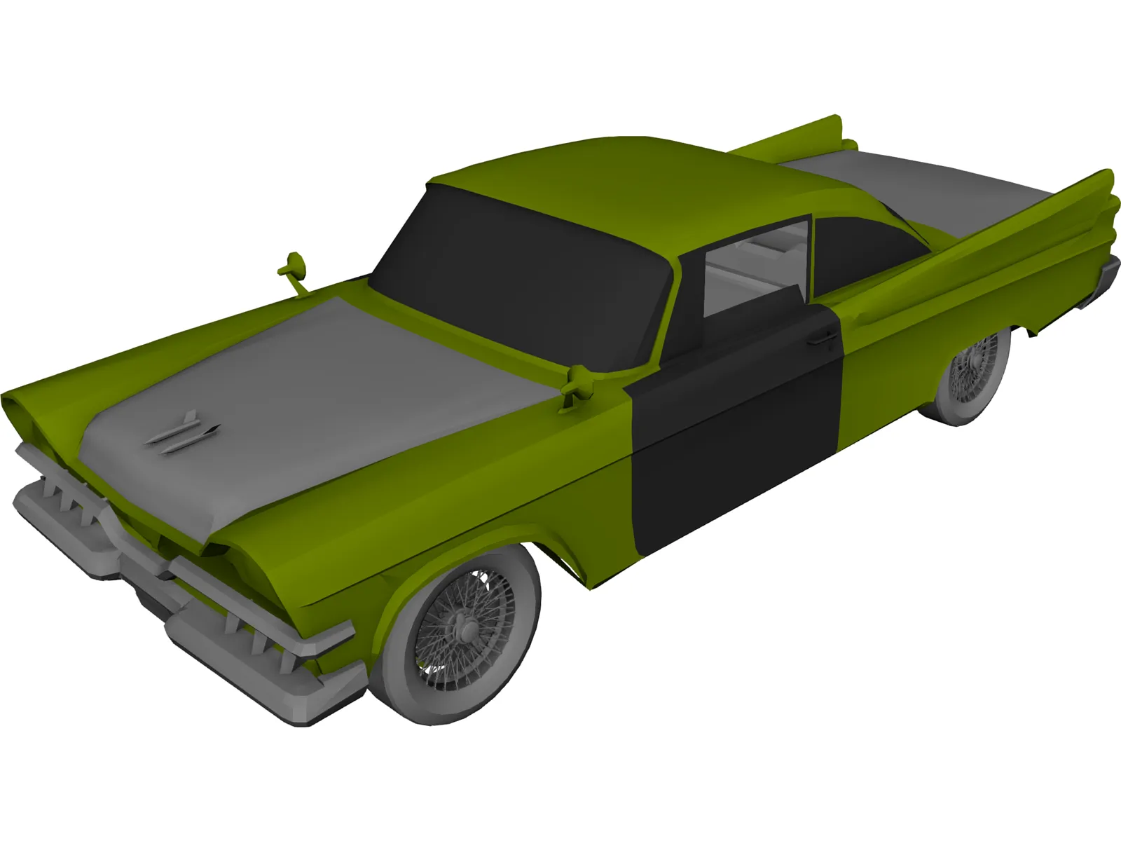 Dodge Lancer (1957) 3D Model