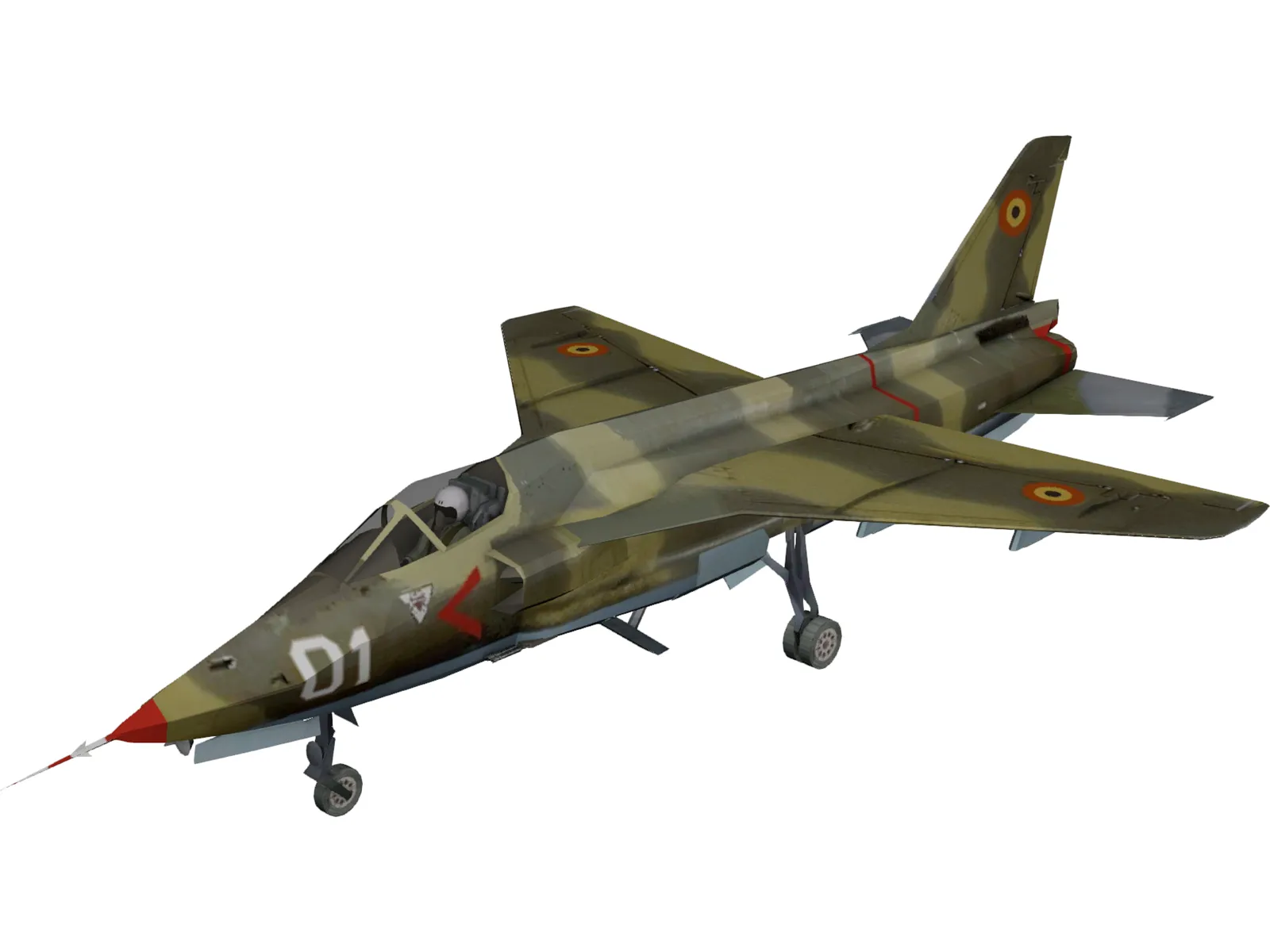 IAR-93 Vultur 3D Model