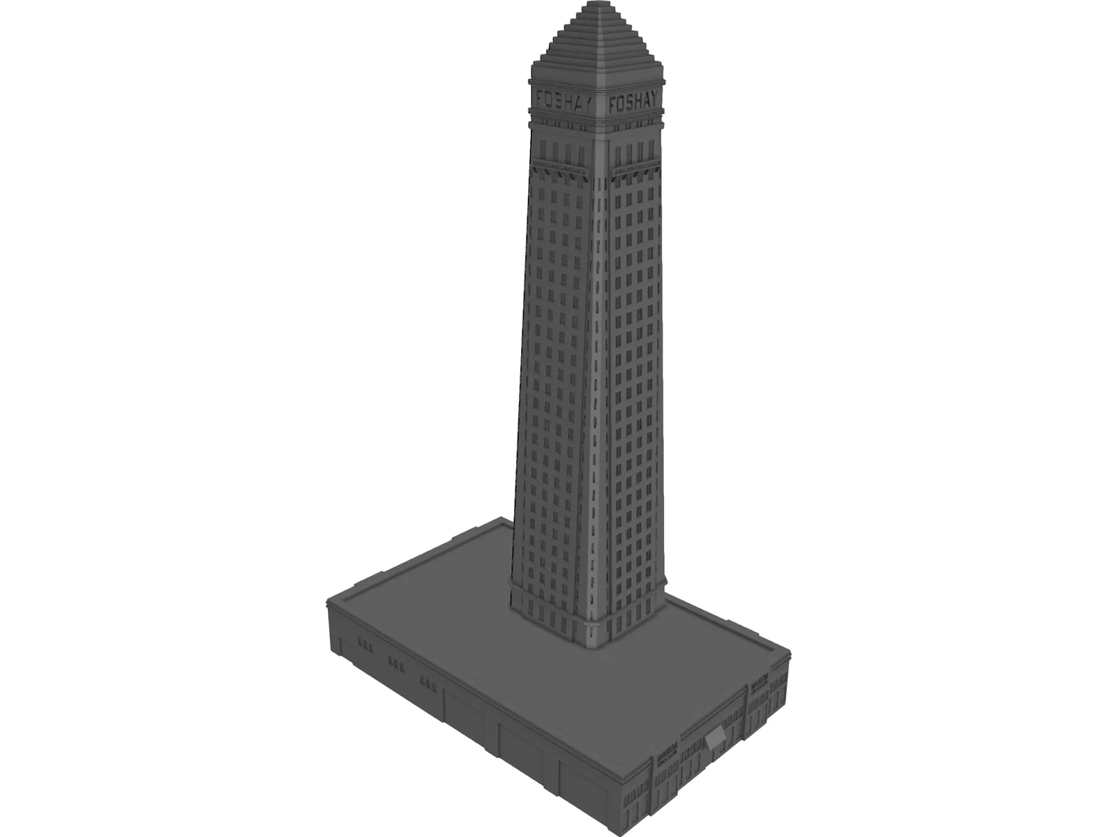 Foshay Tower, Minneapolis 3D Model